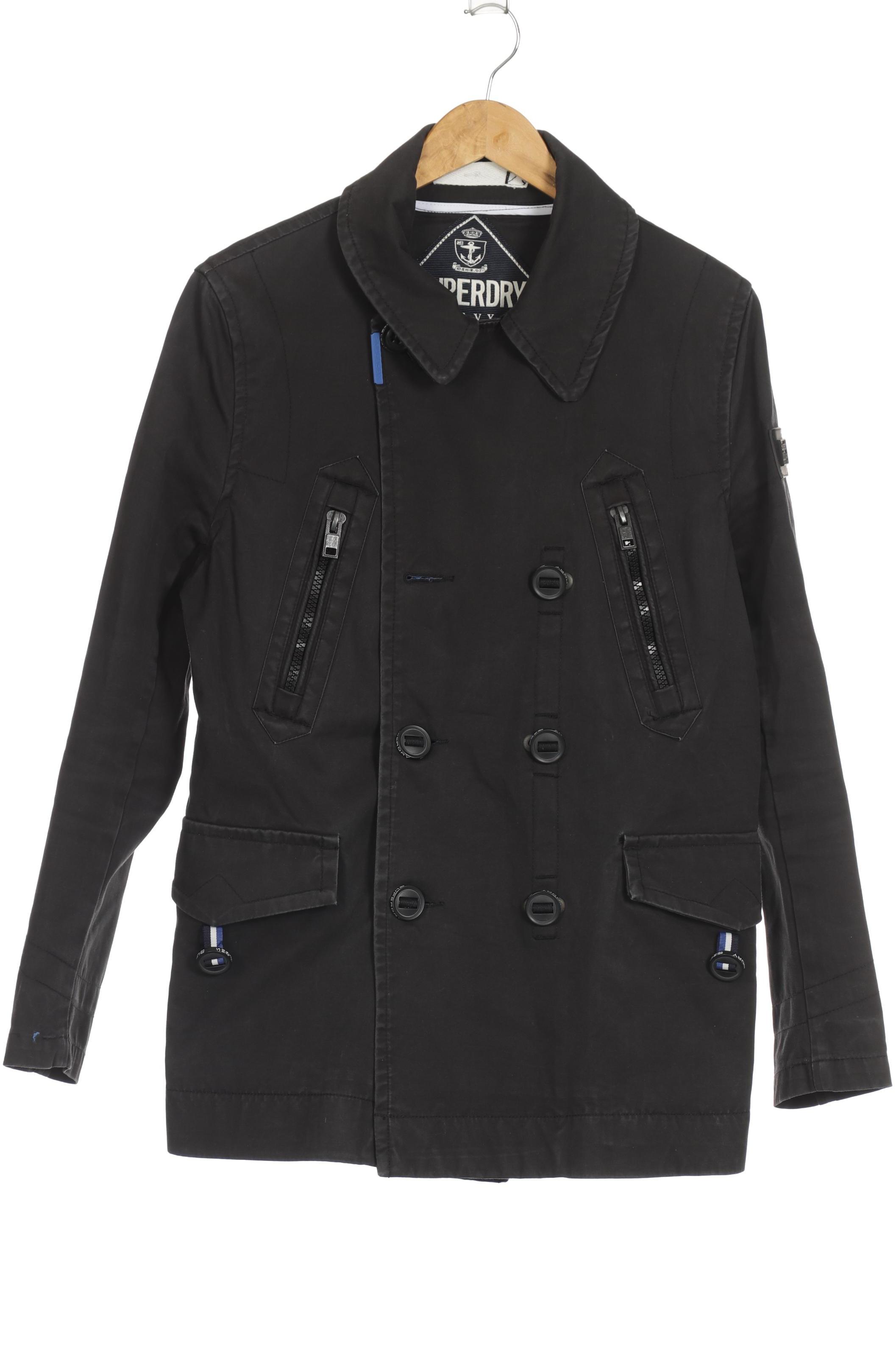 

Superdry Herren Mantel, schwarz, Gr. 52