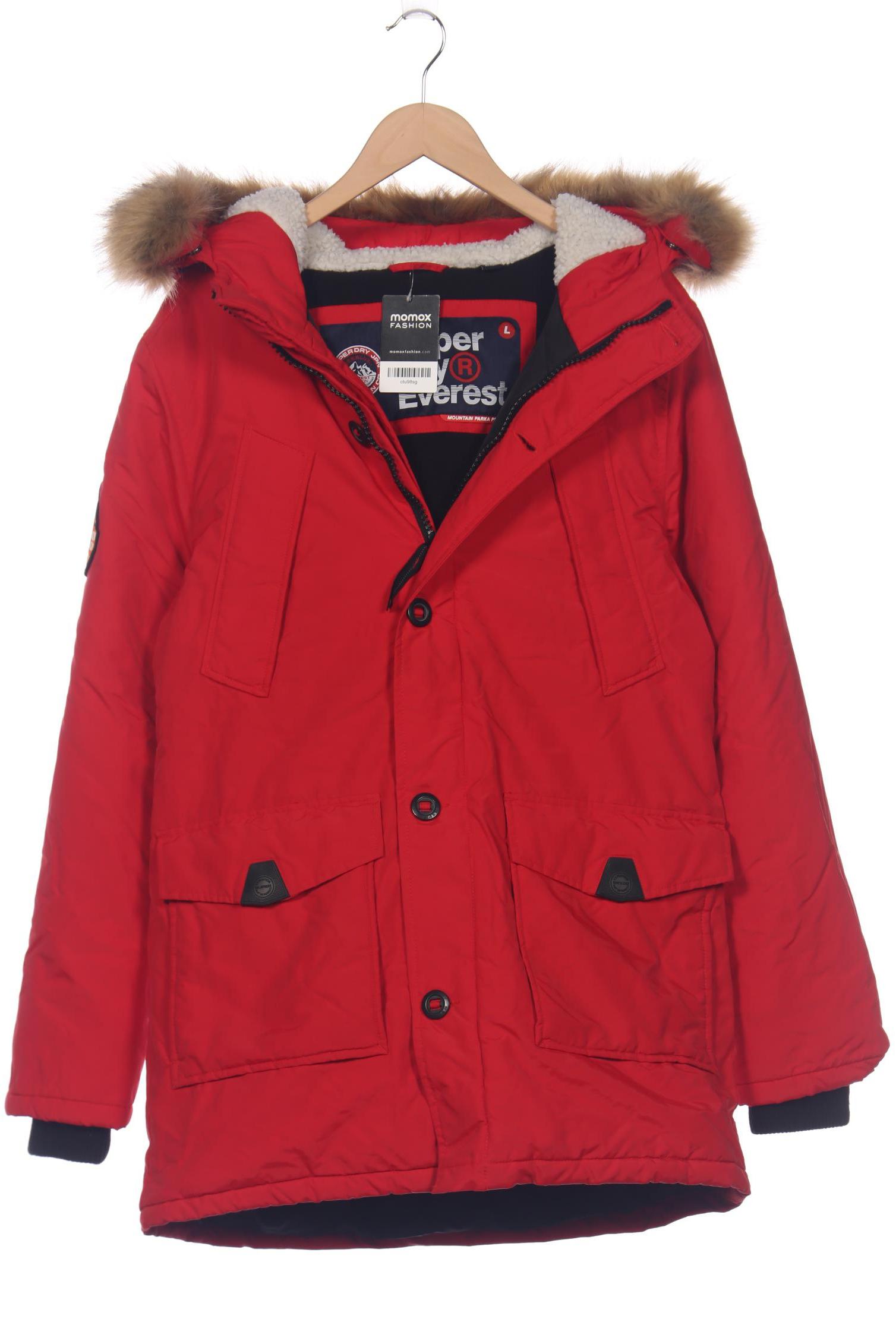 

Superdry Herren Mantel, rot, Gr. 52