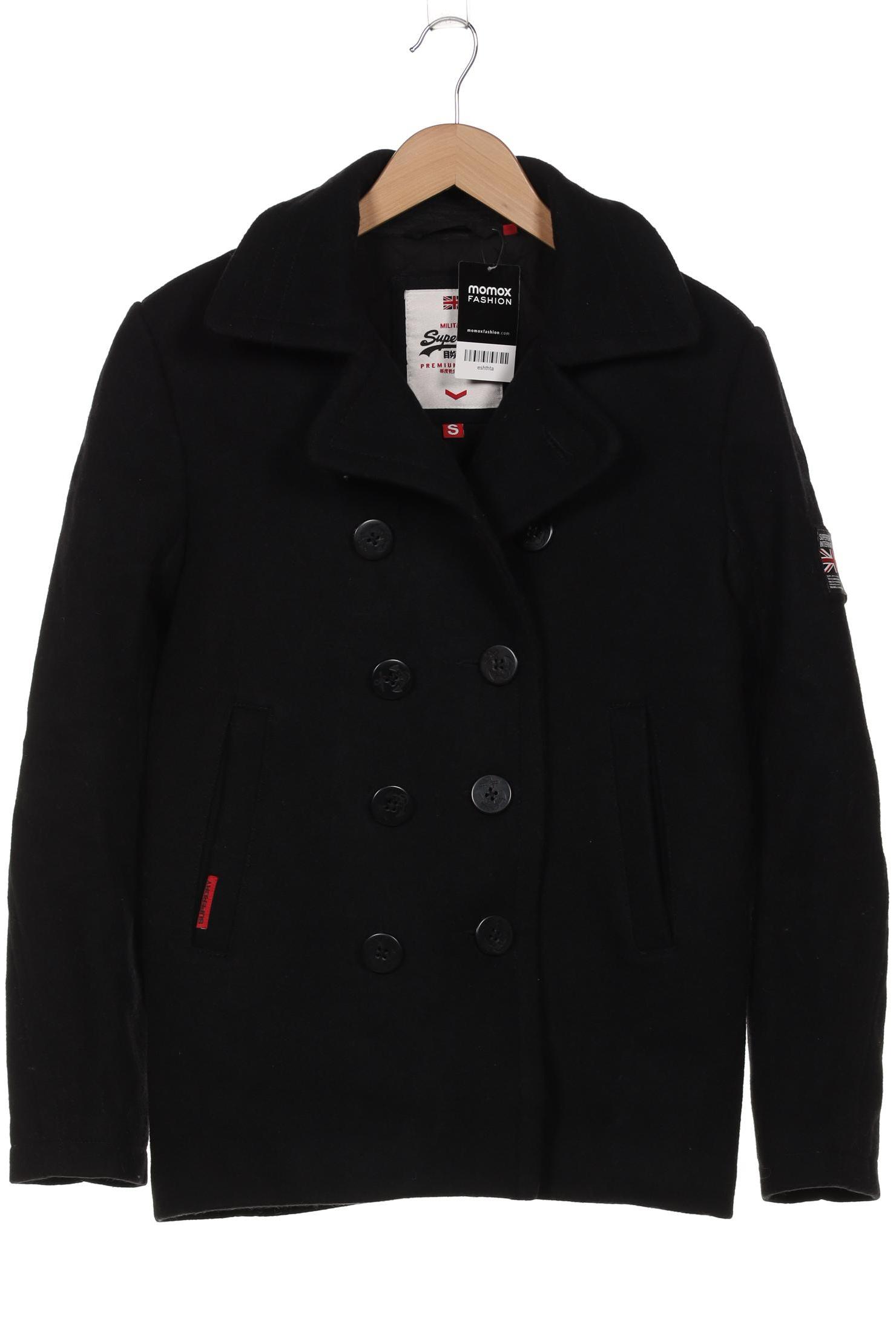 

Superdry Herren Mantel, schwarz, Gr. 46