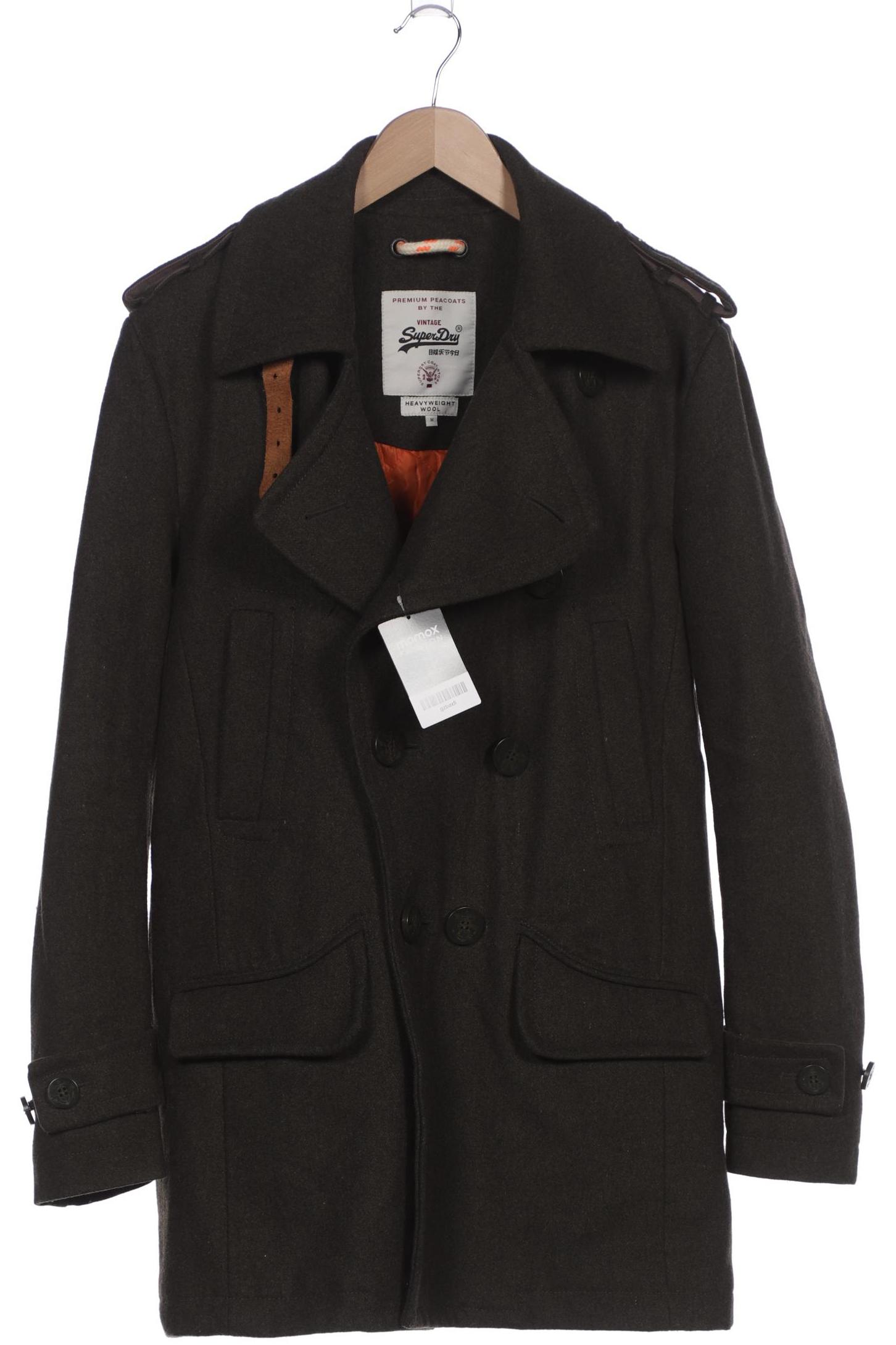 

Superdry Herren Mantel, grün, Gr. 48