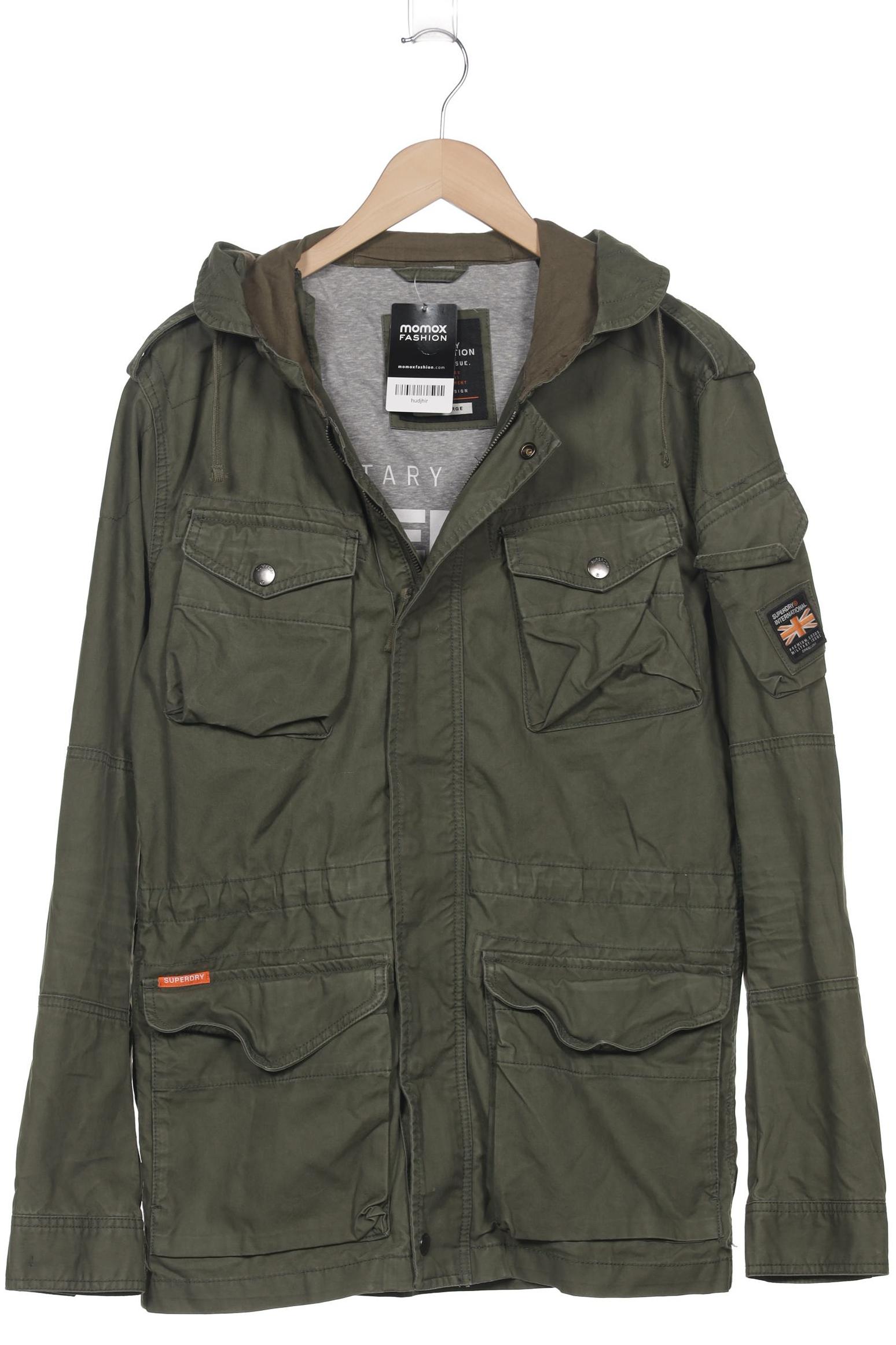 

Superdry Herren Mantel, grün, Gr. 52