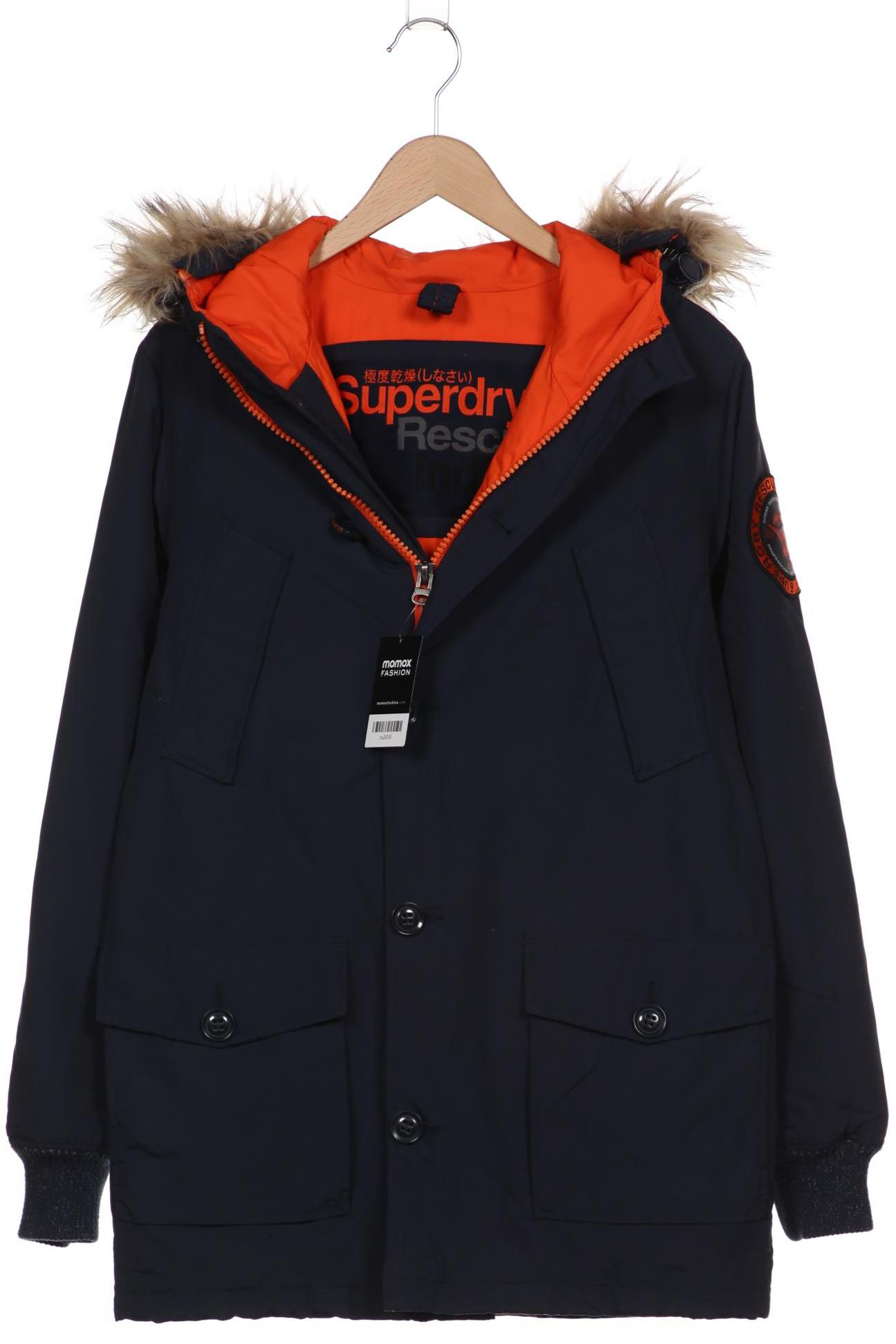 

Superdry Herren Mantel, marineblau