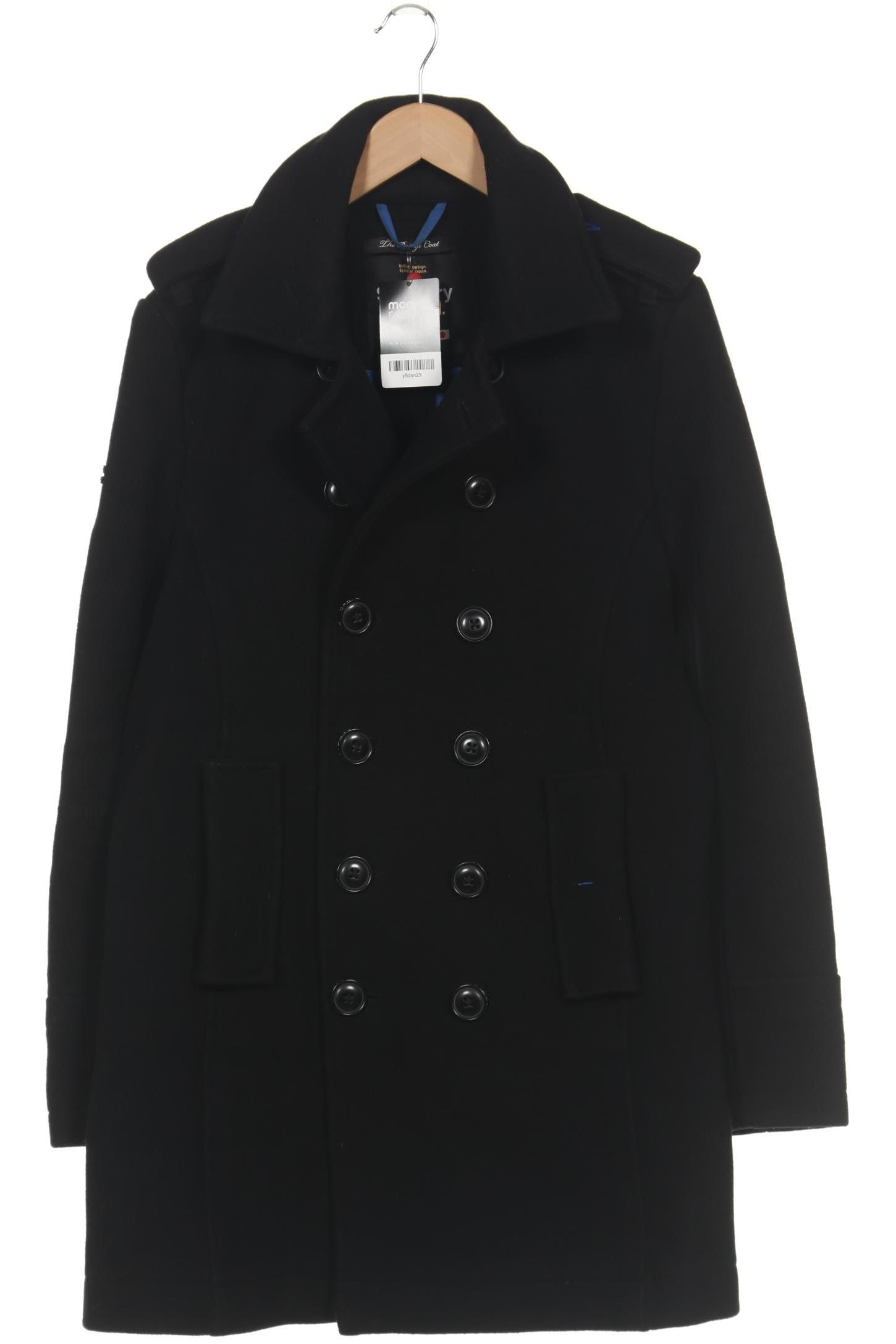 

Superdry Herren Mantel, schwarz, Gr. 54