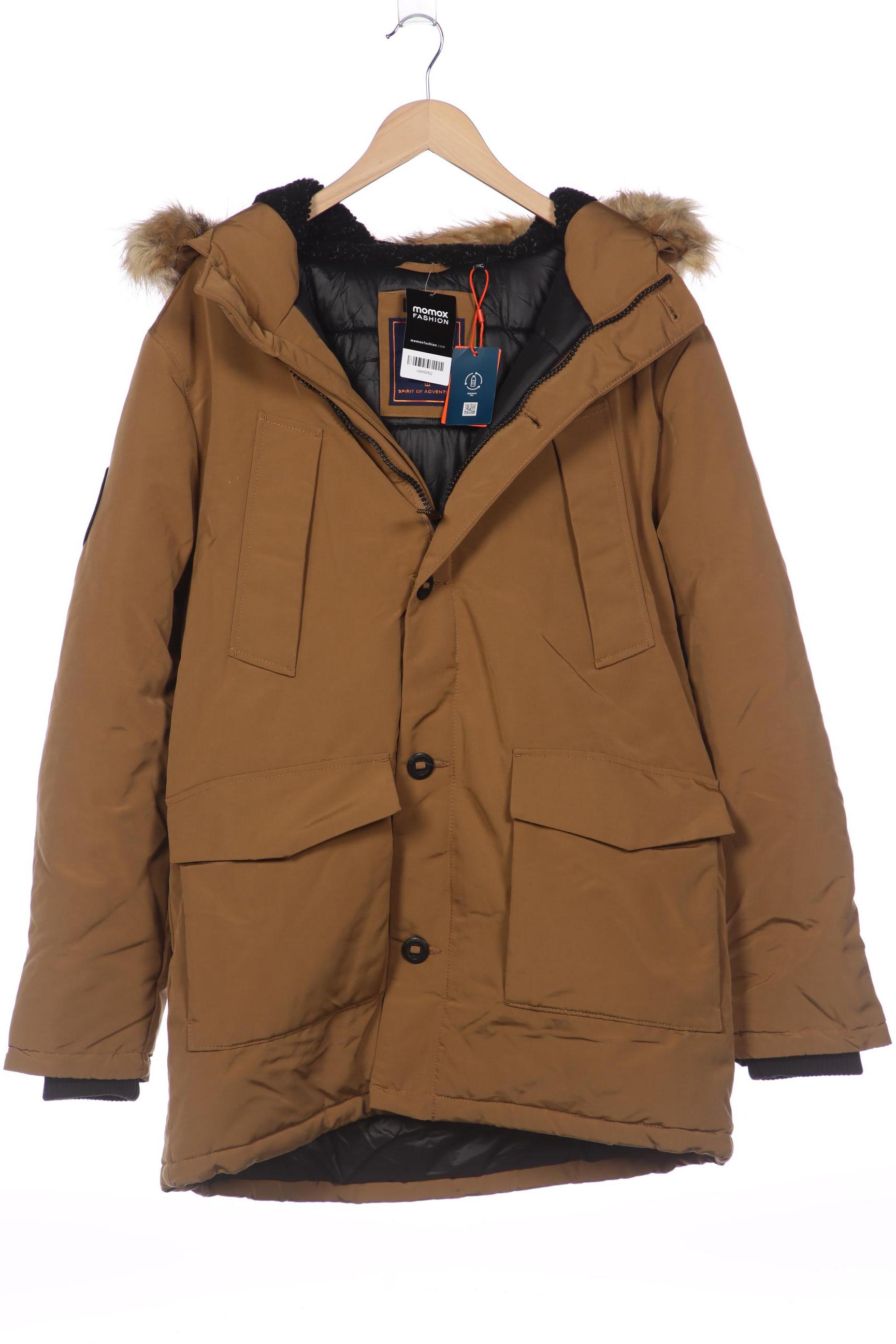 

Superdry Herren Mantel, beige, Gr. 56