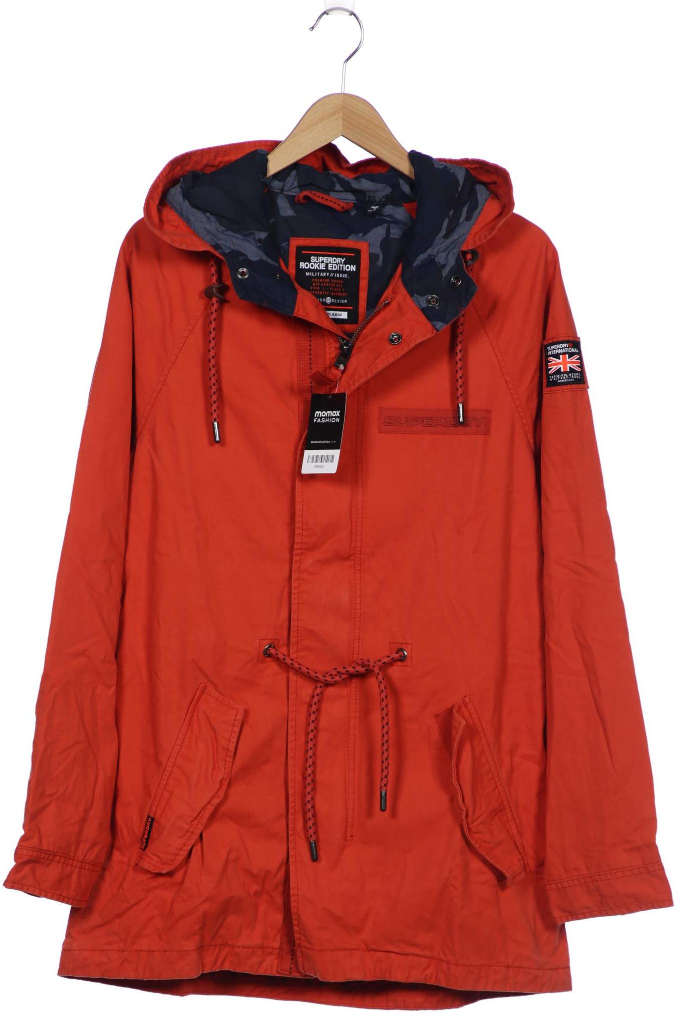 

Superdry Herren Mantel, rot