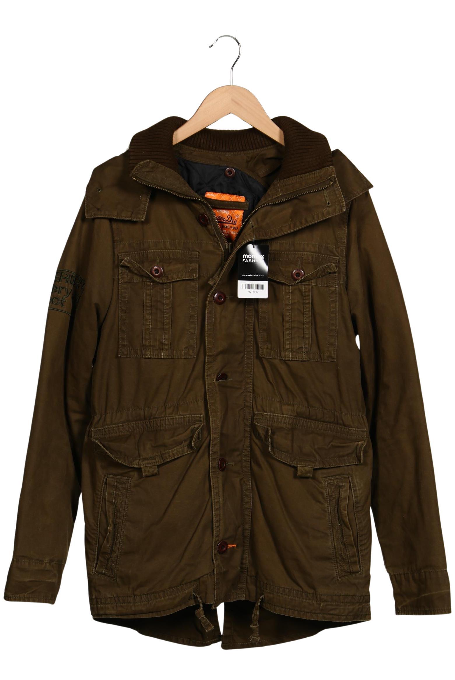 

Superdry Herren Mantel, grün, Gr. 48