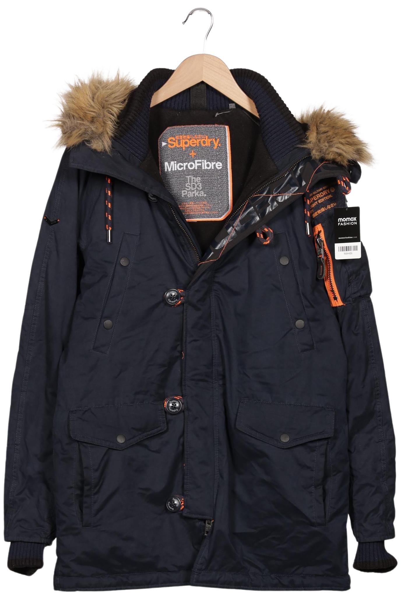 

Superdry Herren Mantel, marineblau, Gr. 48