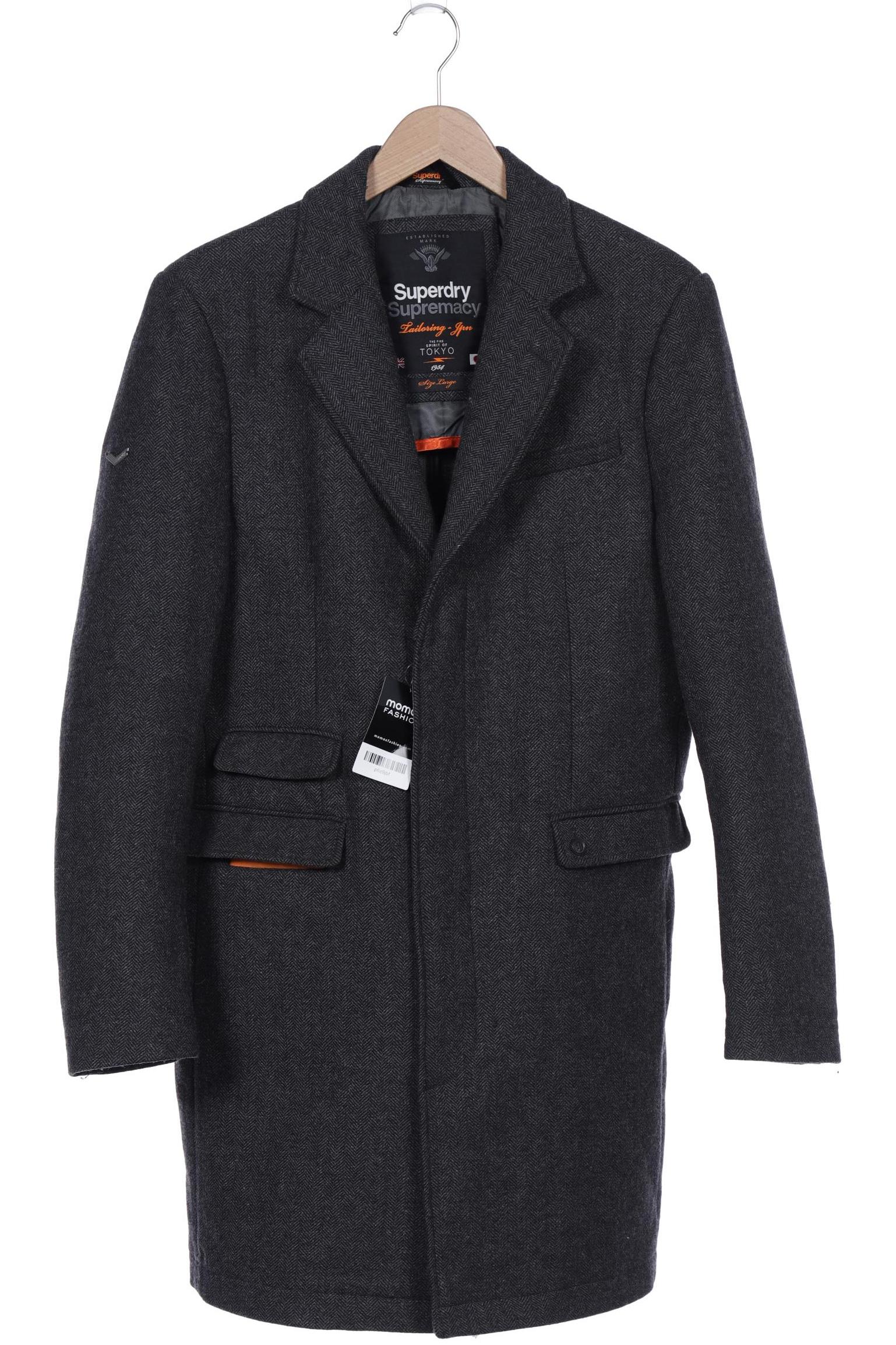 

Superdry Herren Mantel, grau