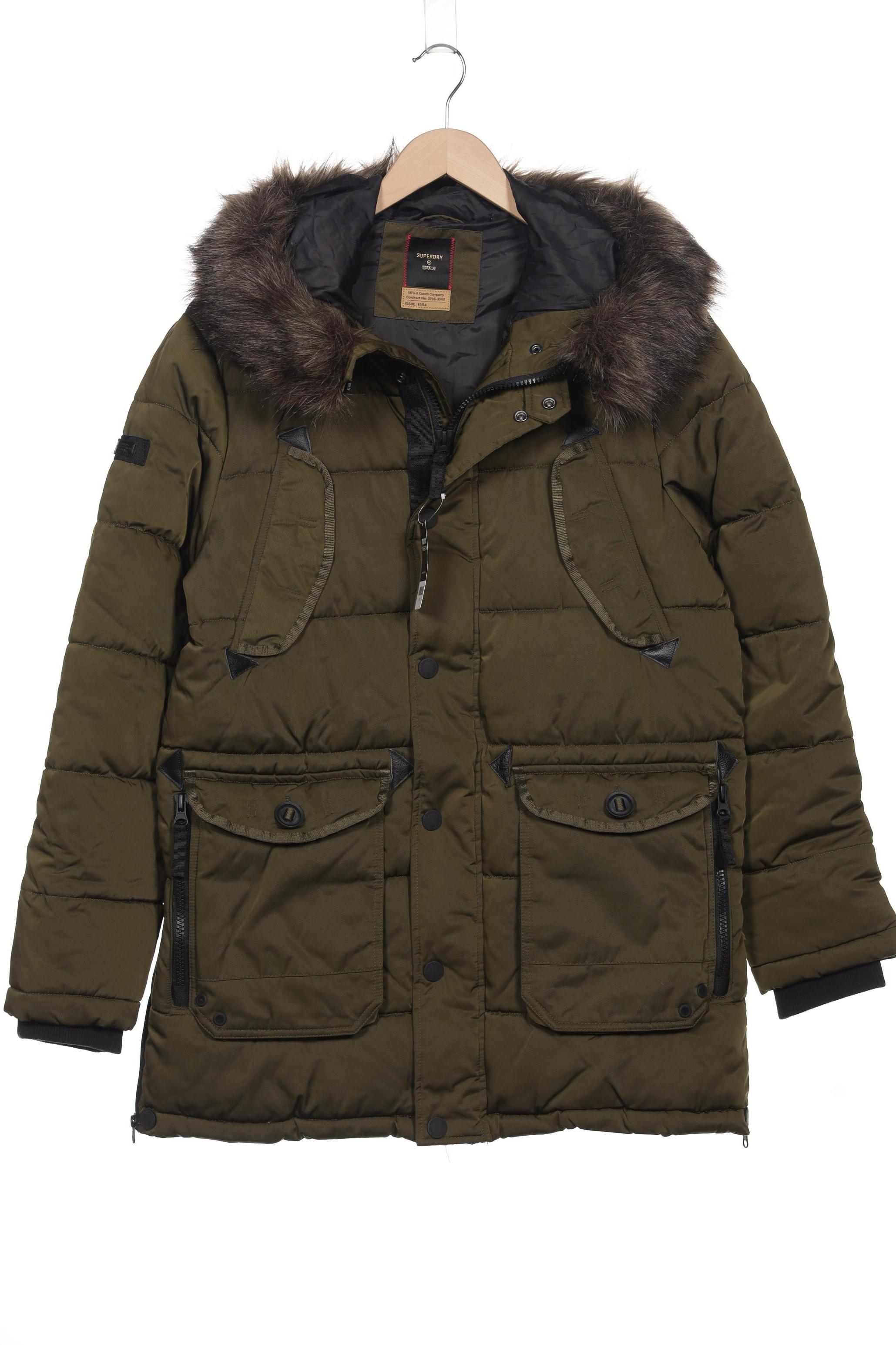 

Superdry Herren Mantel, grün, Gr. 56