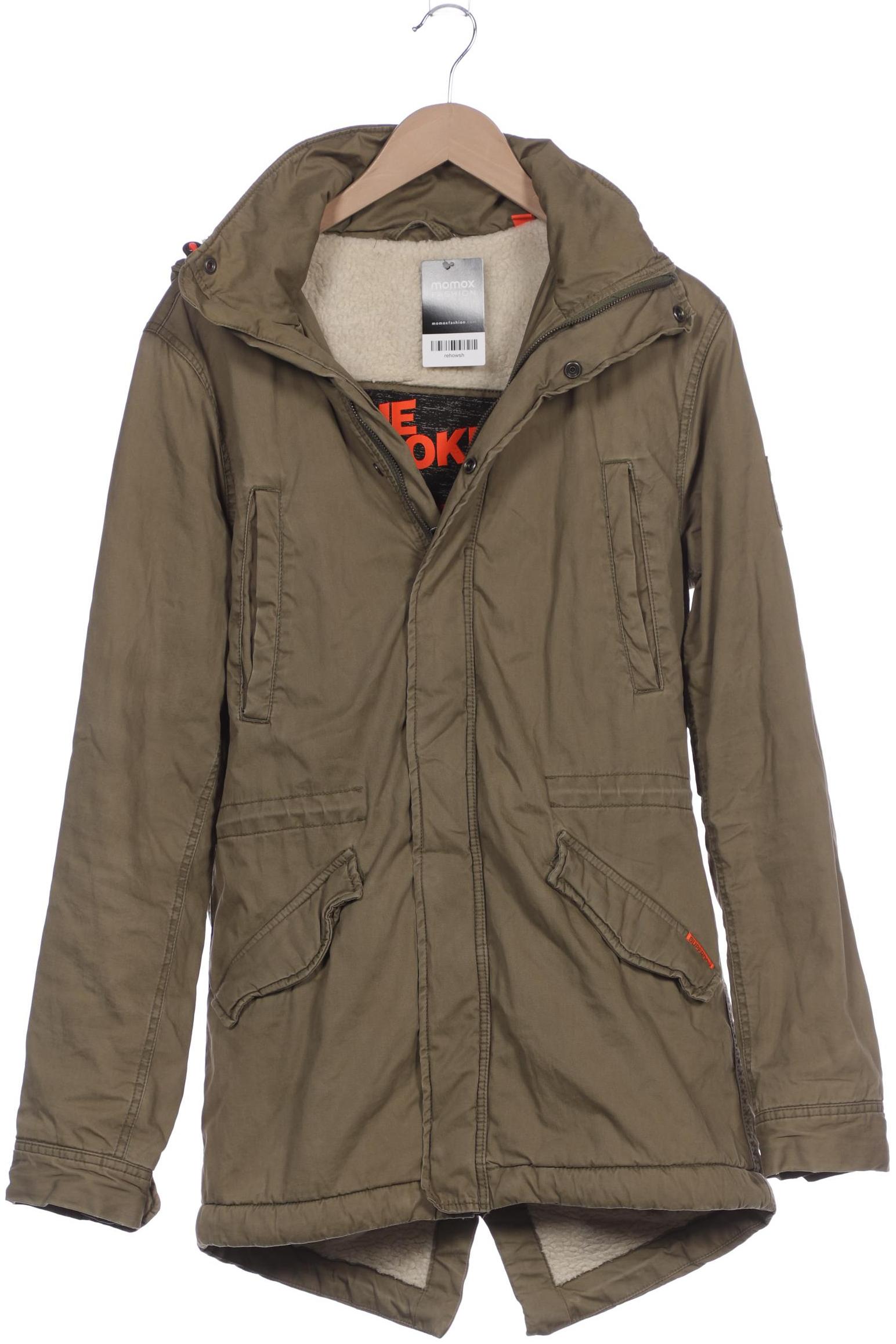 

Superdry Herren Mantel, grün, Gr. 48
