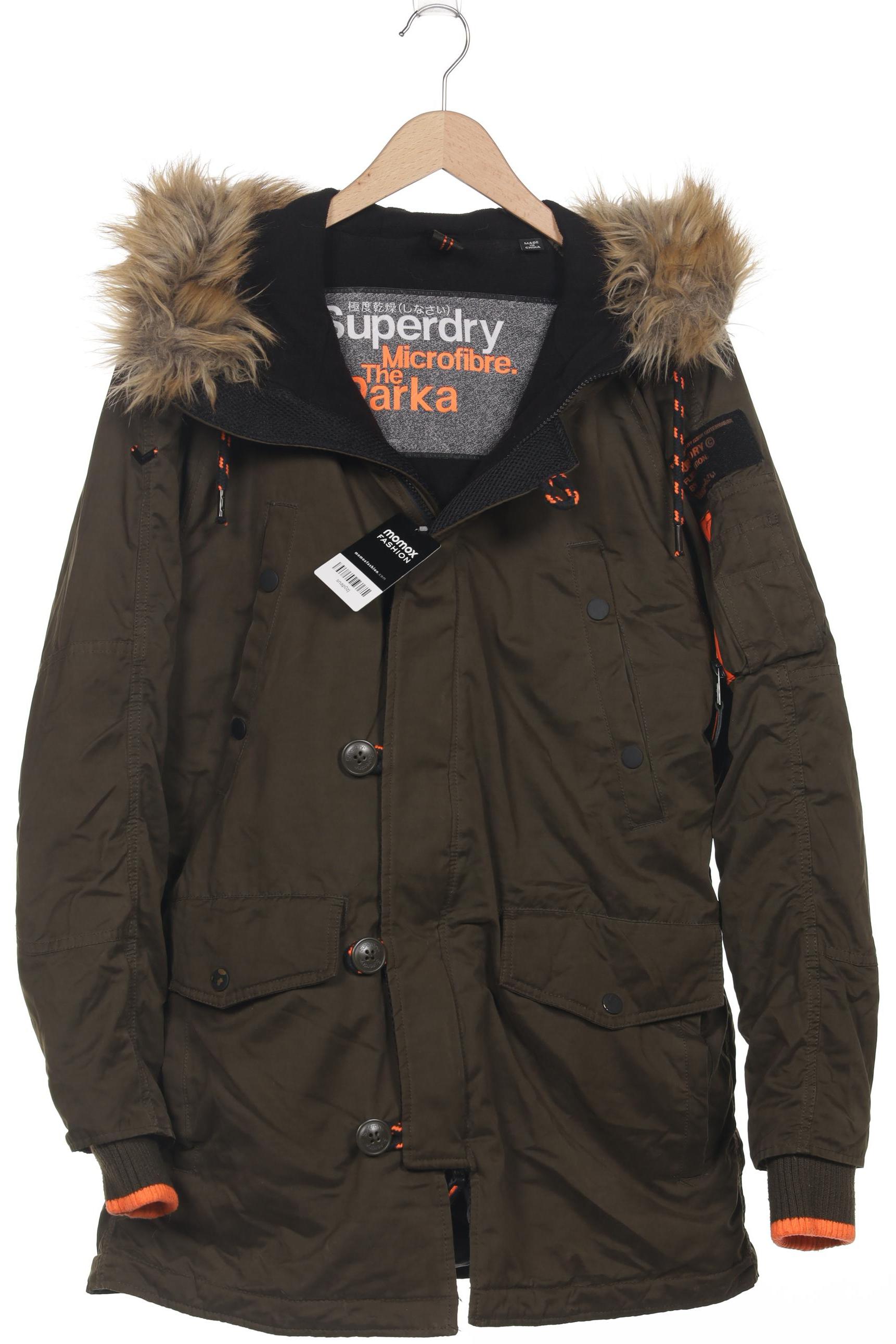 

Superdry Herren Mantel, grün, Gr. 54