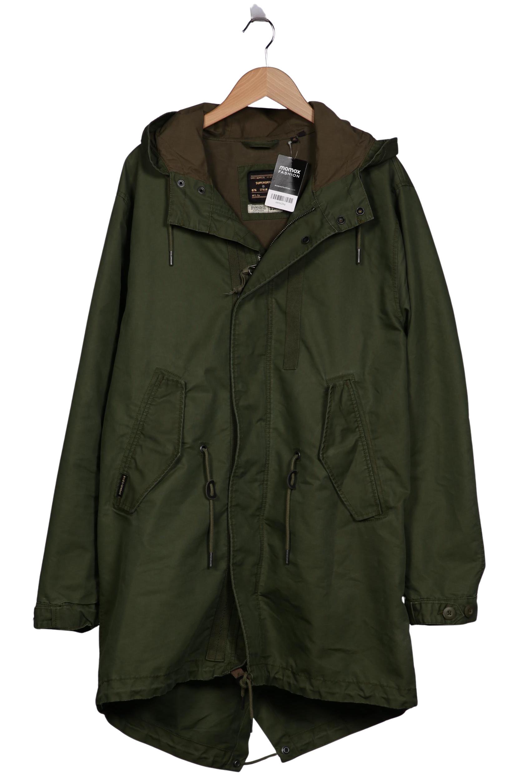 

Superdry Herren Mantel, grün, Gr. 56