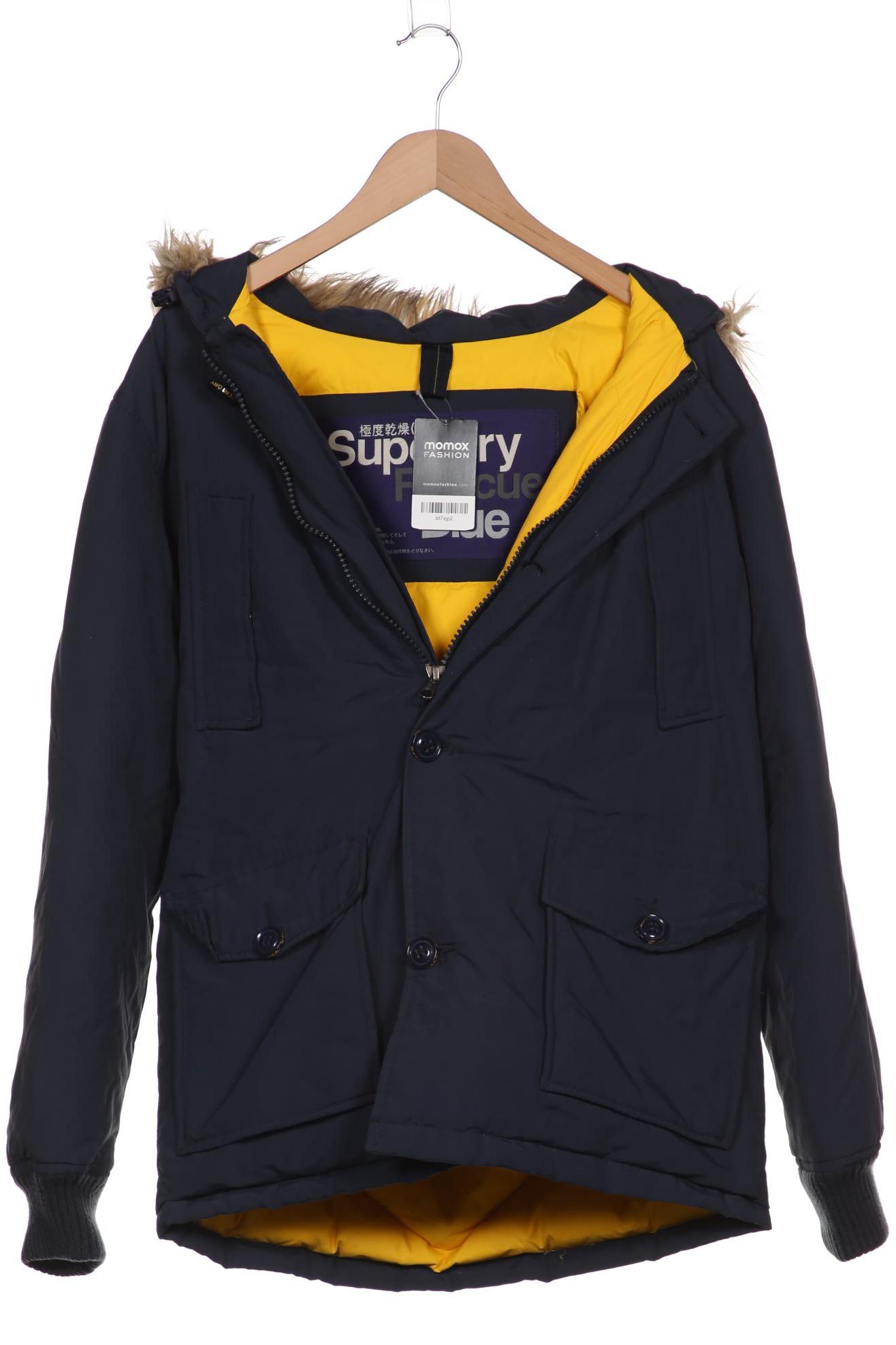 

Superdry Herren Mantel, marineblau