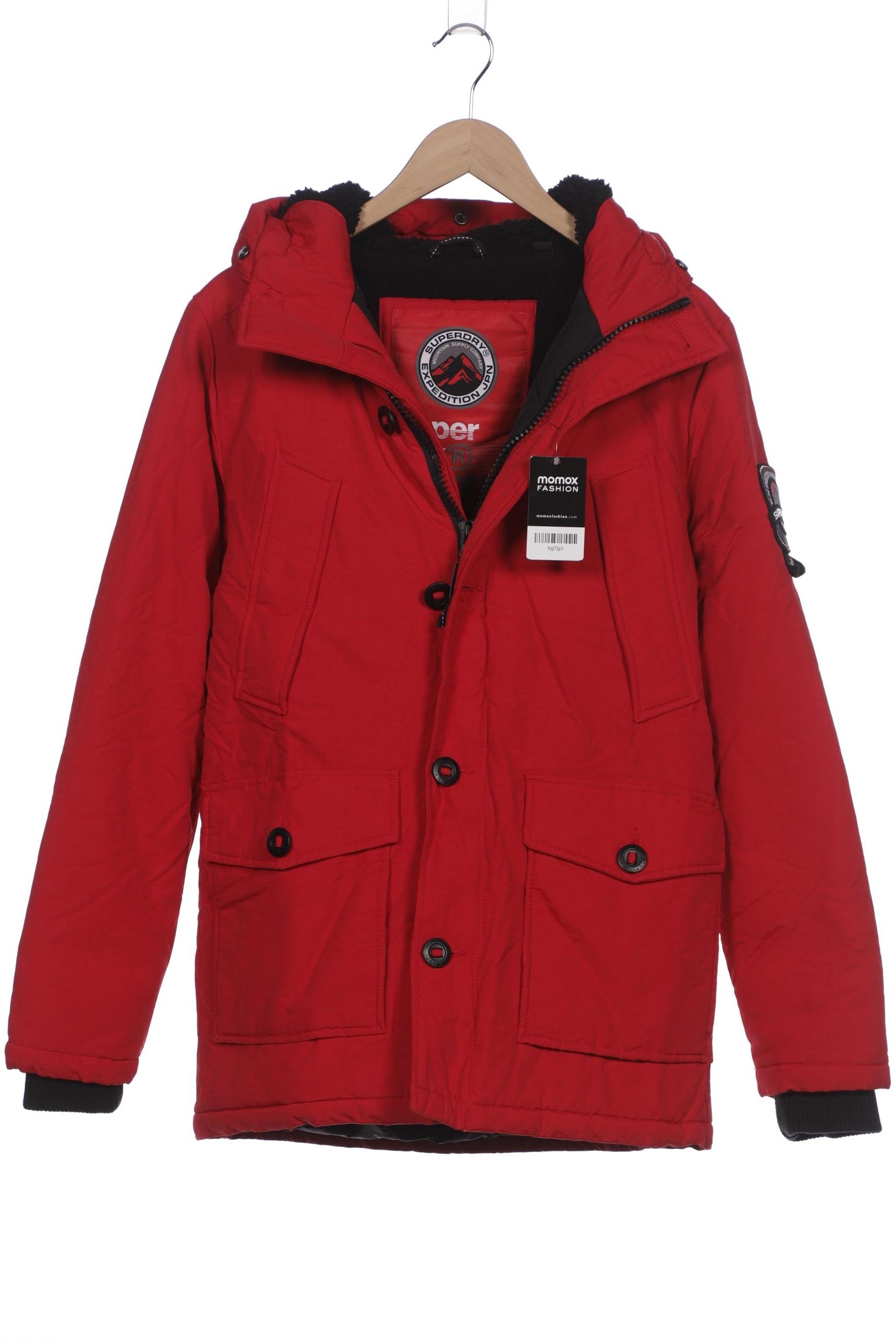 Thumbnail - Superdry Herren Mantel, rot, Gr. 46