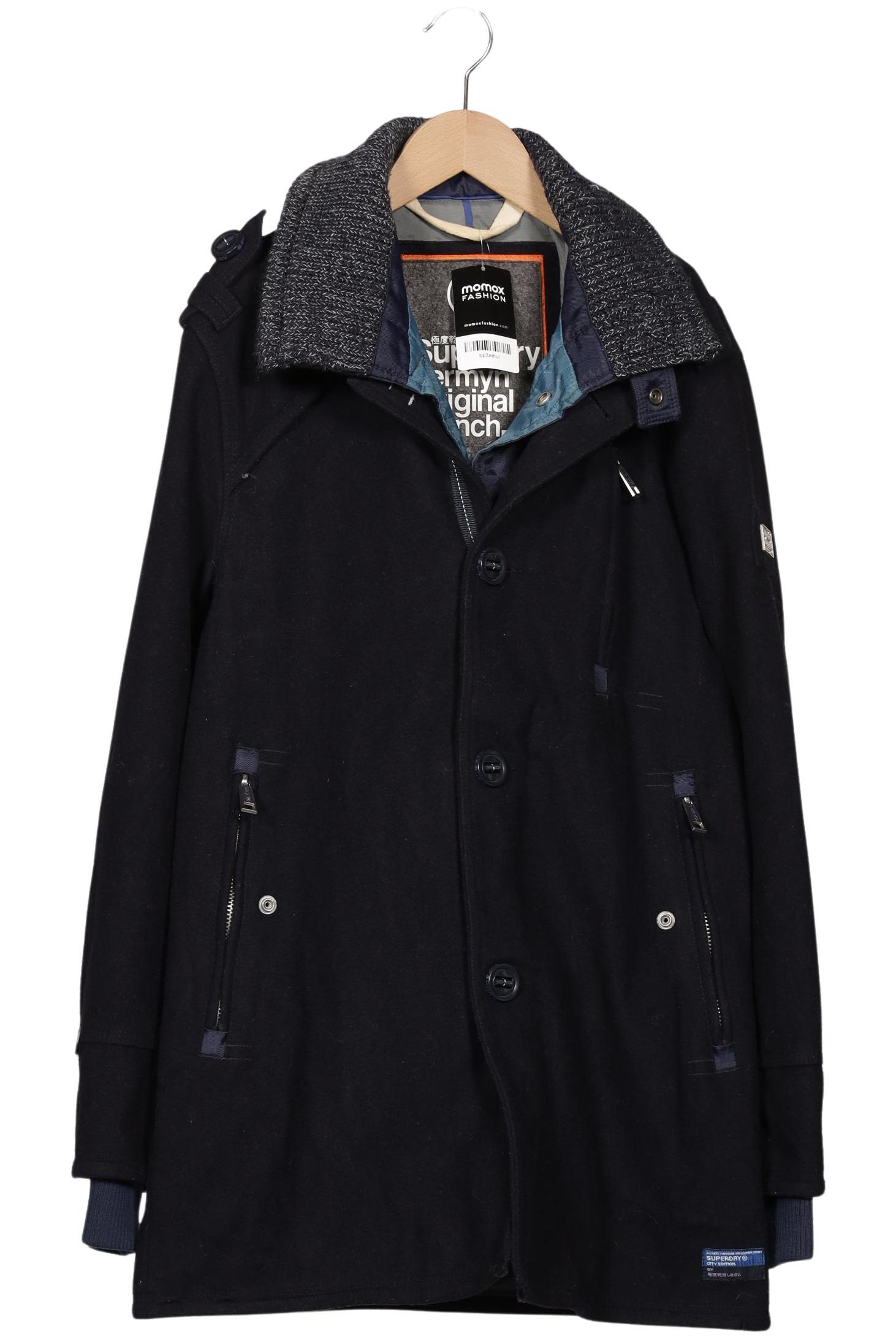

Superdry Herren Mantel, marineblau, Gr. 48