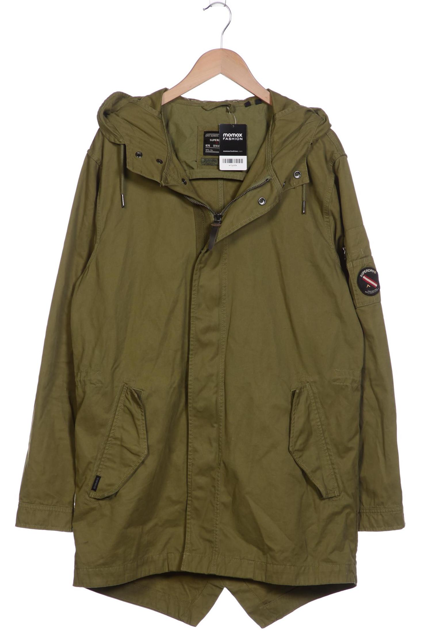 

Superdry Herren Mantel, grün, Gr. 52