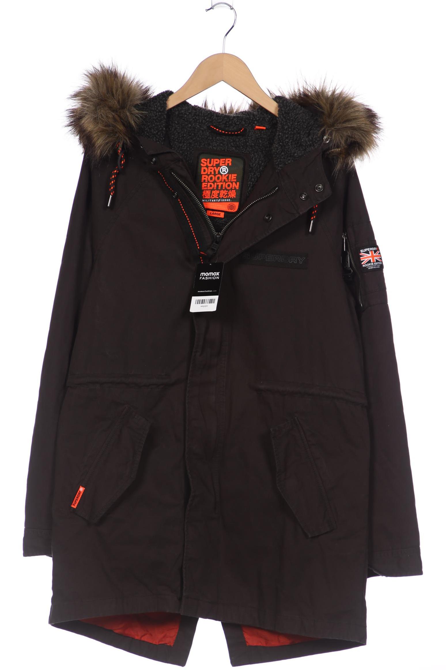 

Superdry Herren Mantel, grau