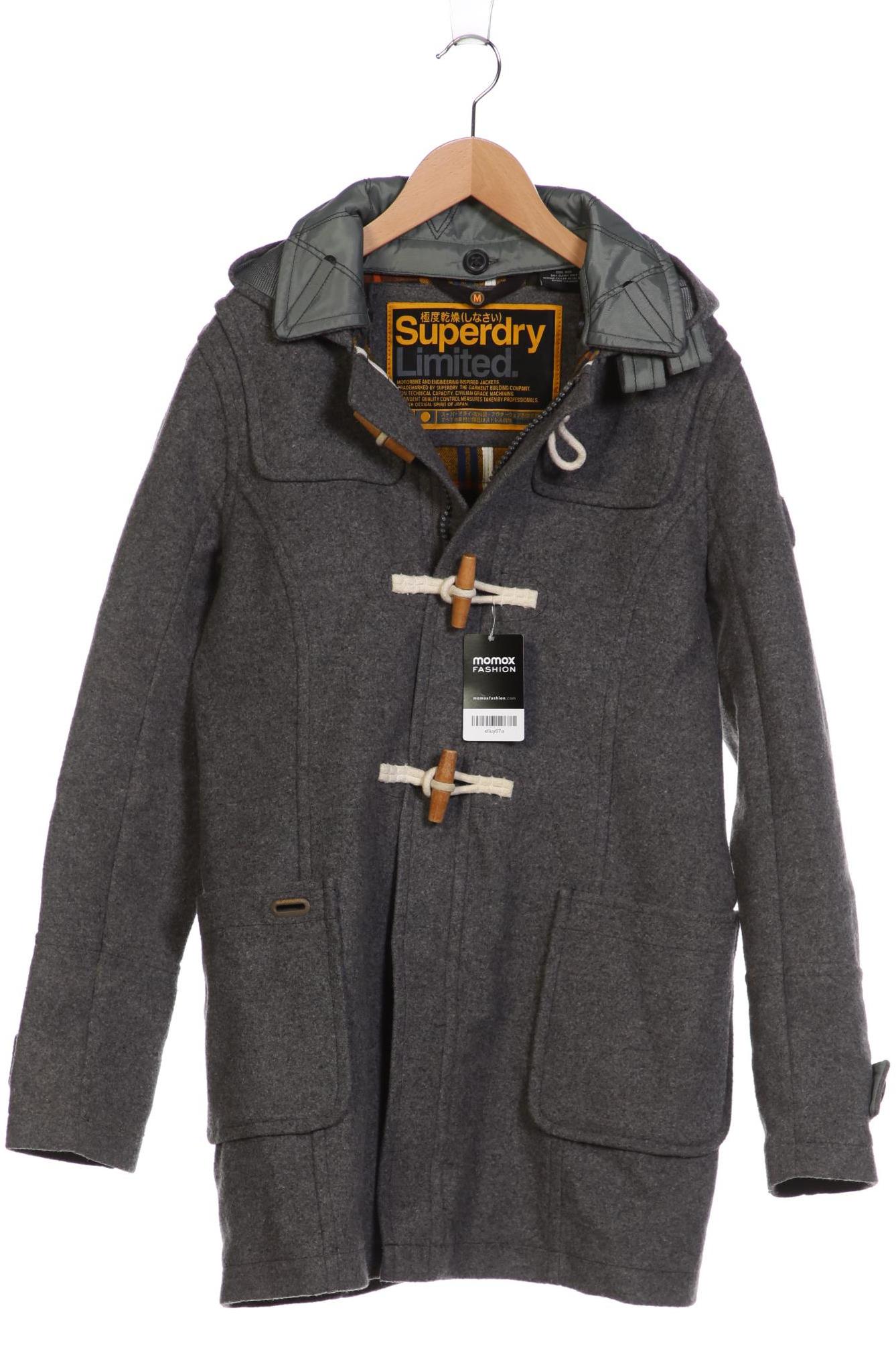 

Superdry Herren Mantel, grau, Gr. 48
