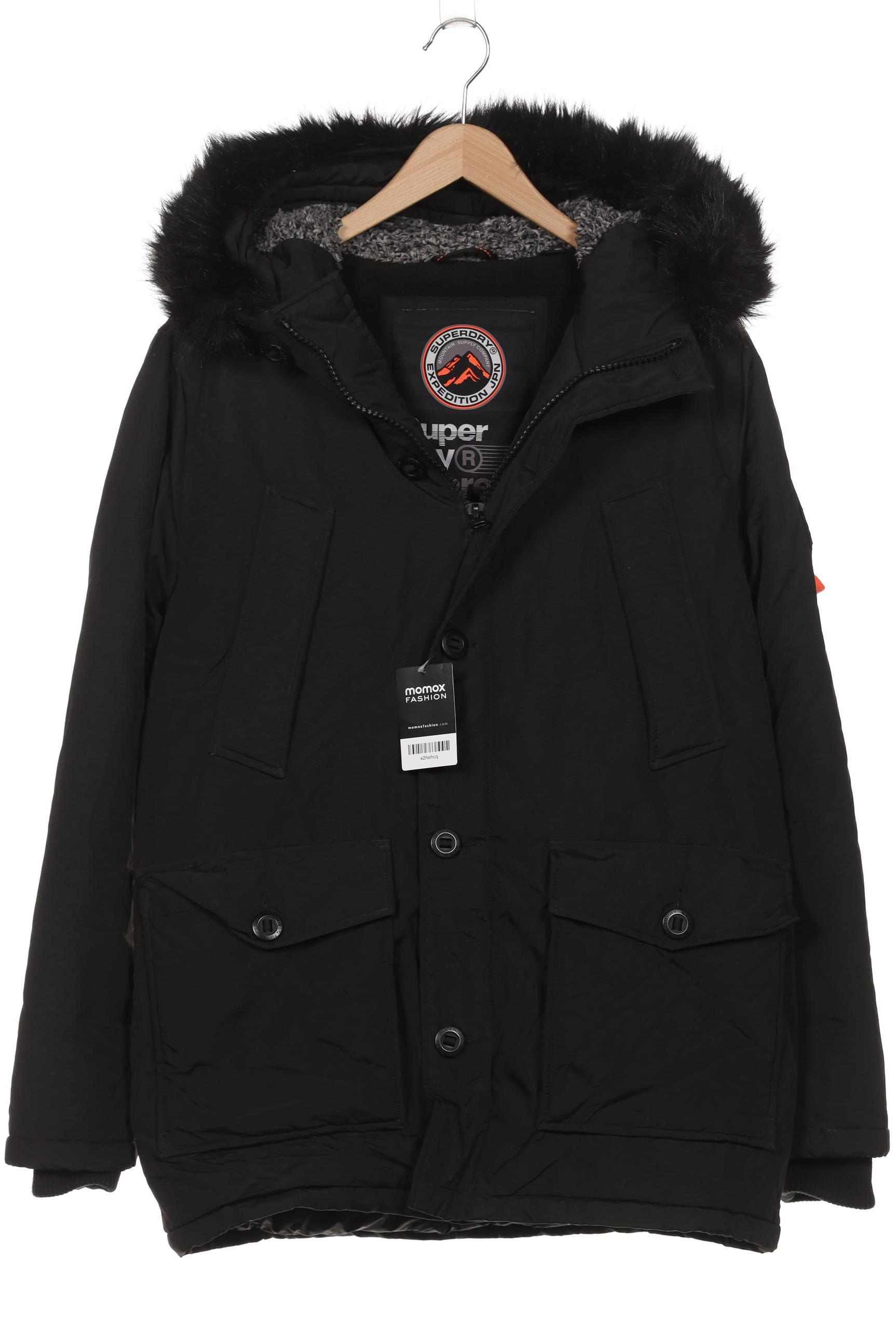 

Superdry Herren Mantel, schwarz, Gr. 54