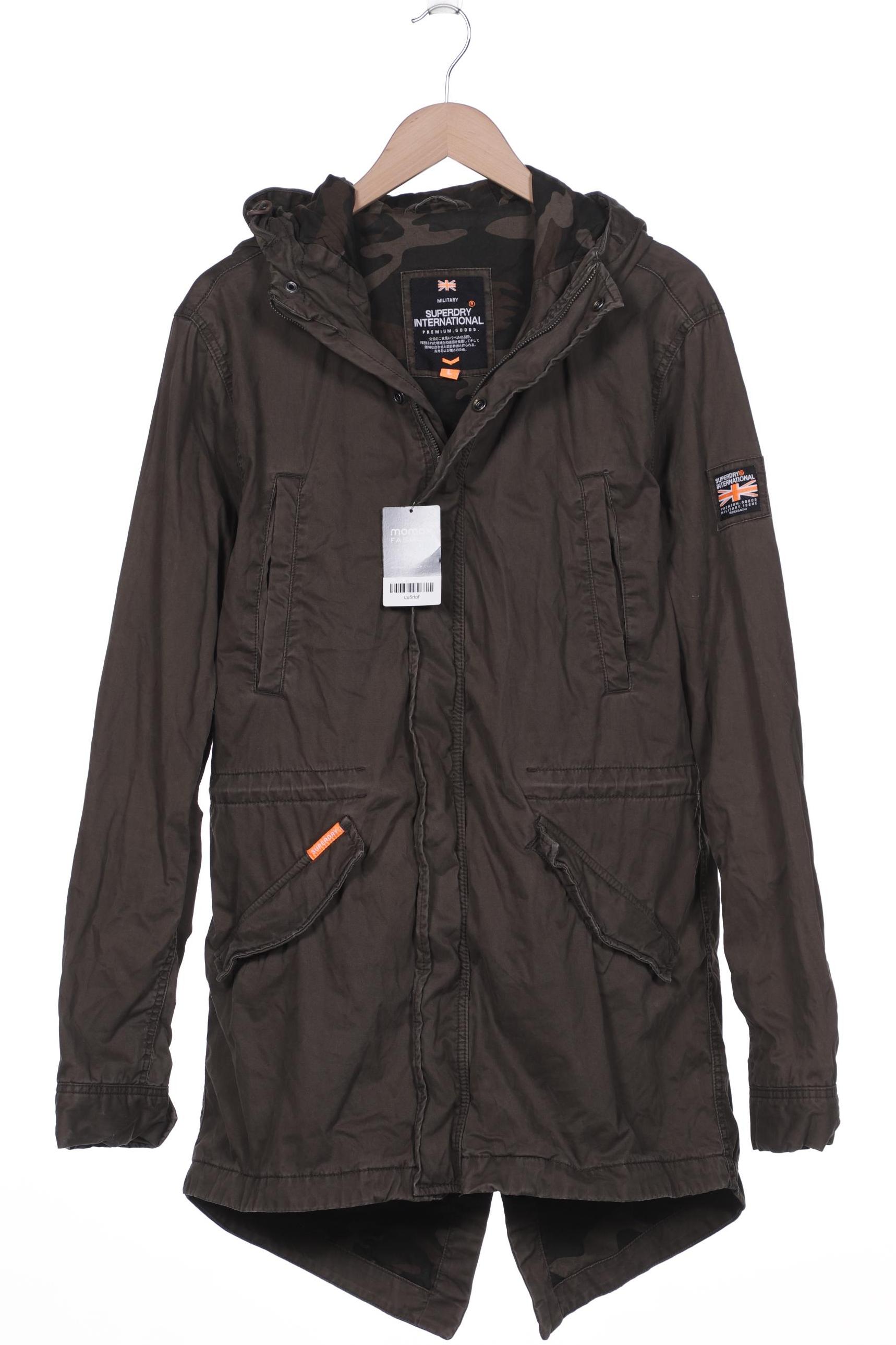 

Superdry Herren Mantel, grün, Gr. 52