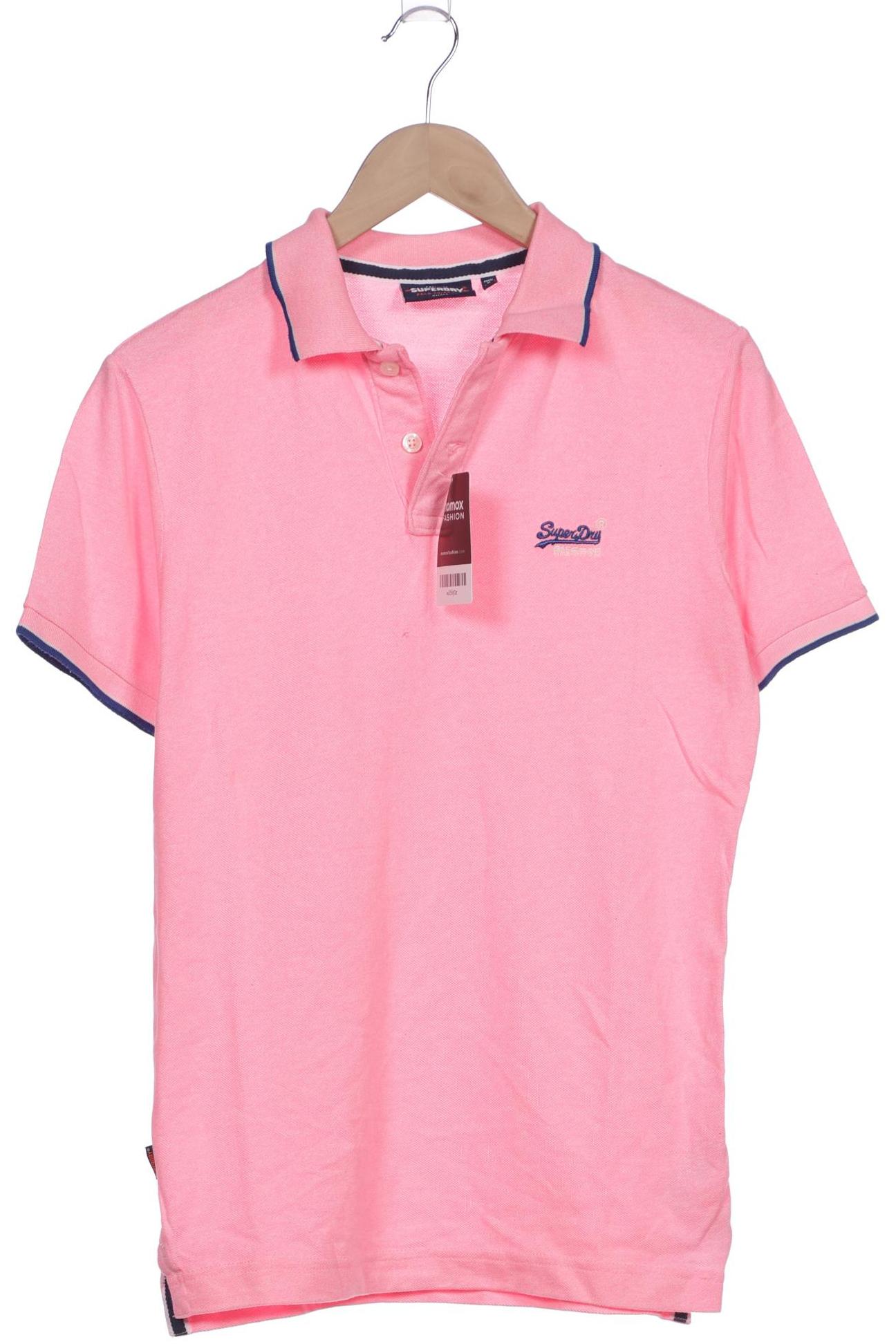 

Superdry Herren Poloshirt, pink, Gr. 46