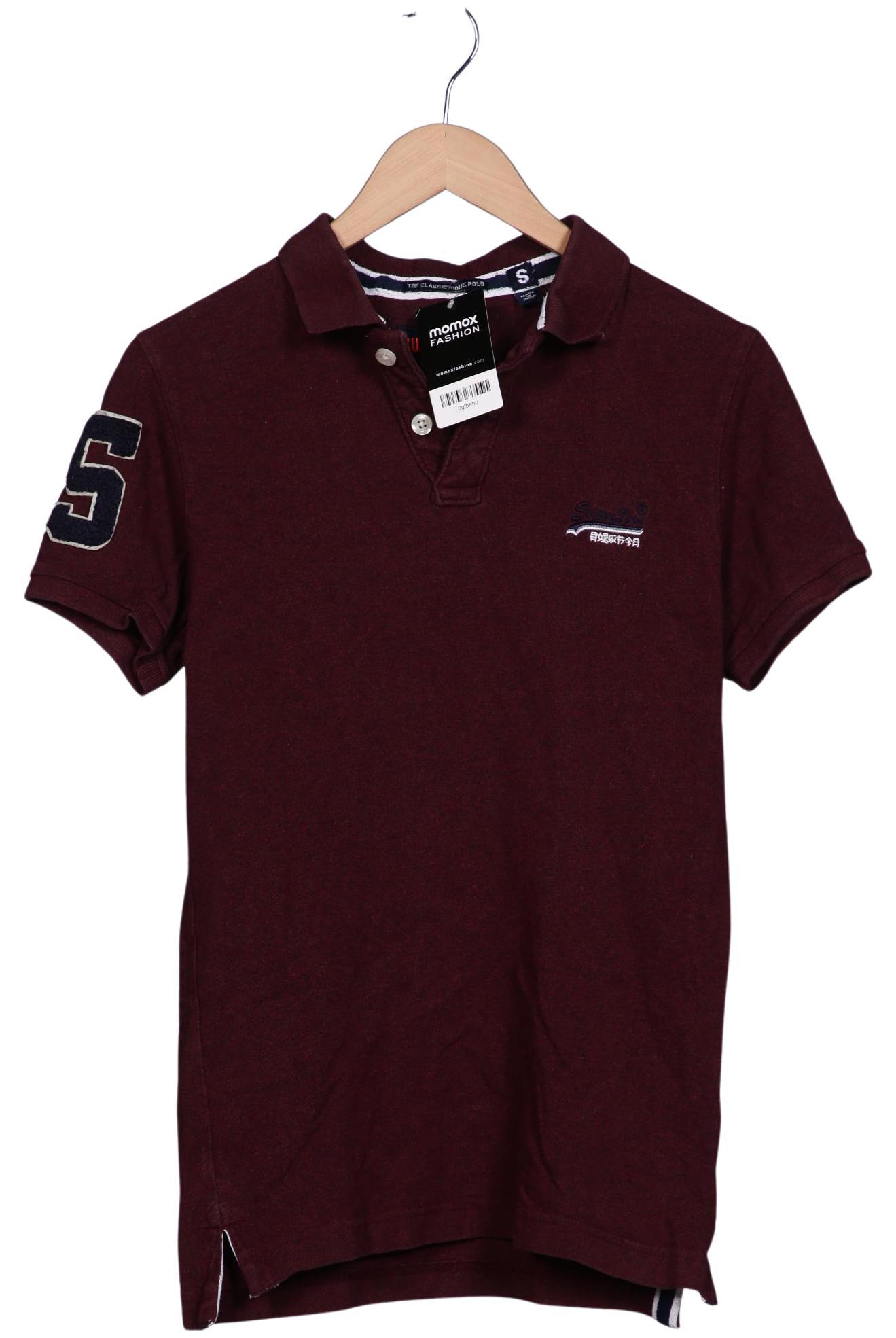 

Superdry Herren Poloshirt, bordeaux, Gr. 46