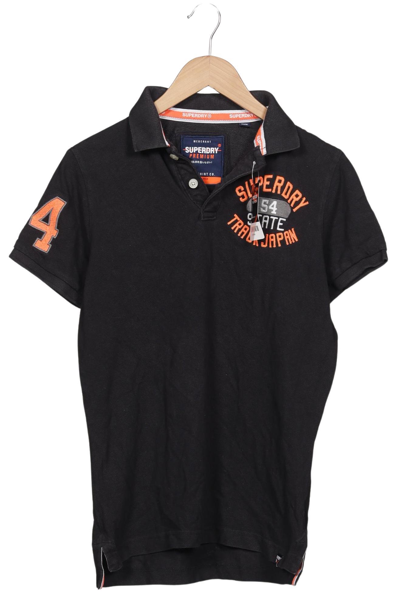 

Superdry Herren Poloshirt, schwarz, Gr. 52
