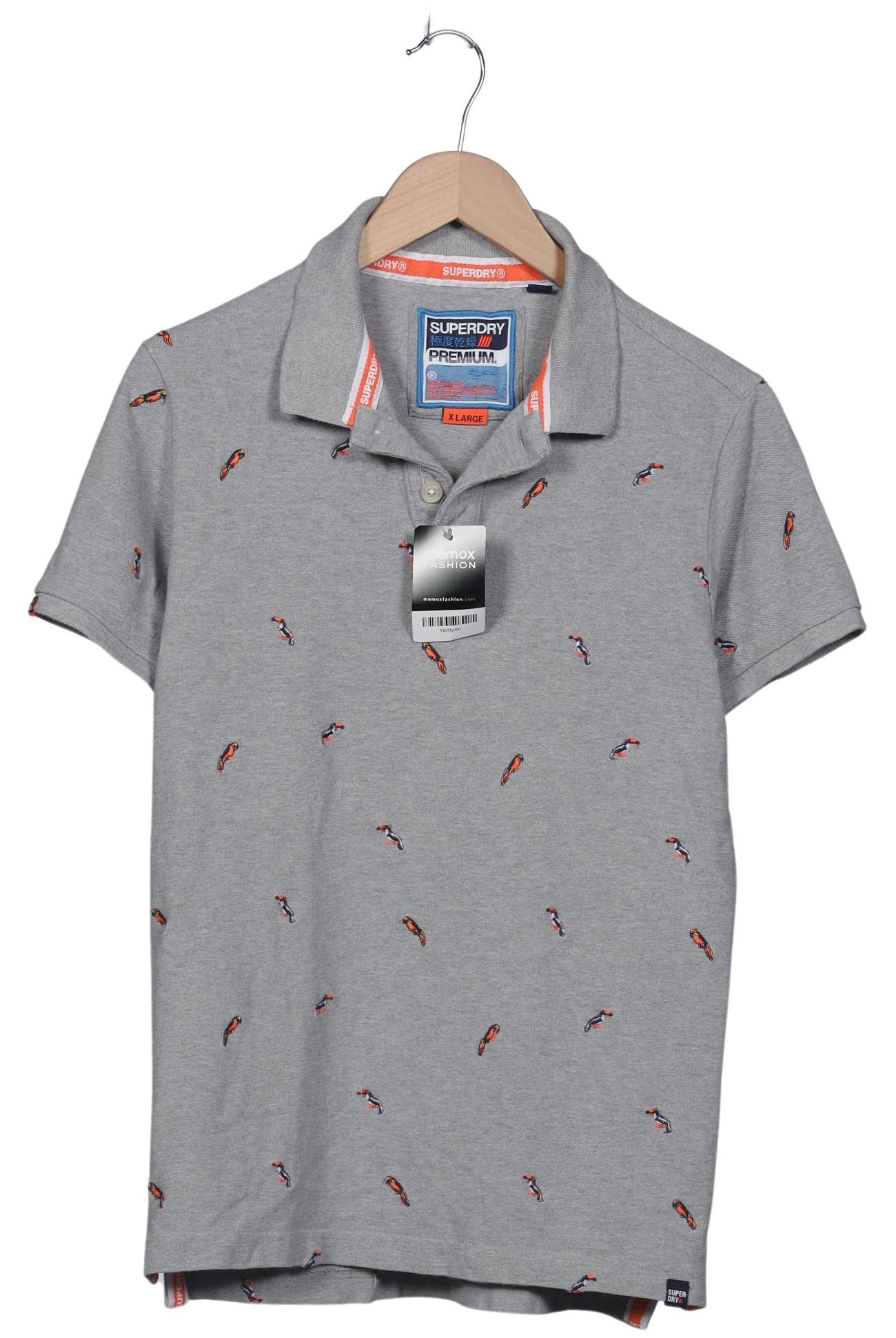 

Superdry Herren Poloshirt, grau, Gr. 54
