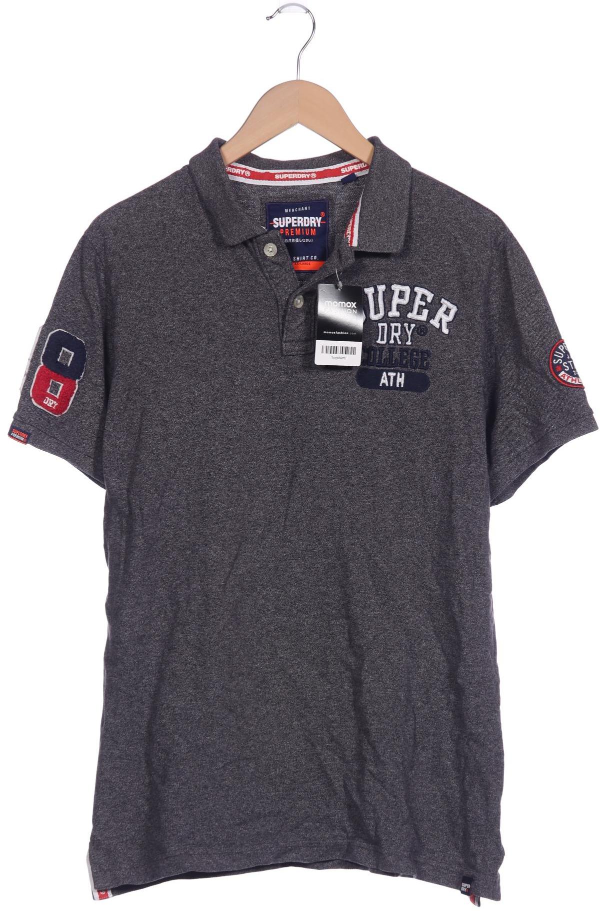

Superdry Herren Poloshirt, grau, Gr. 56