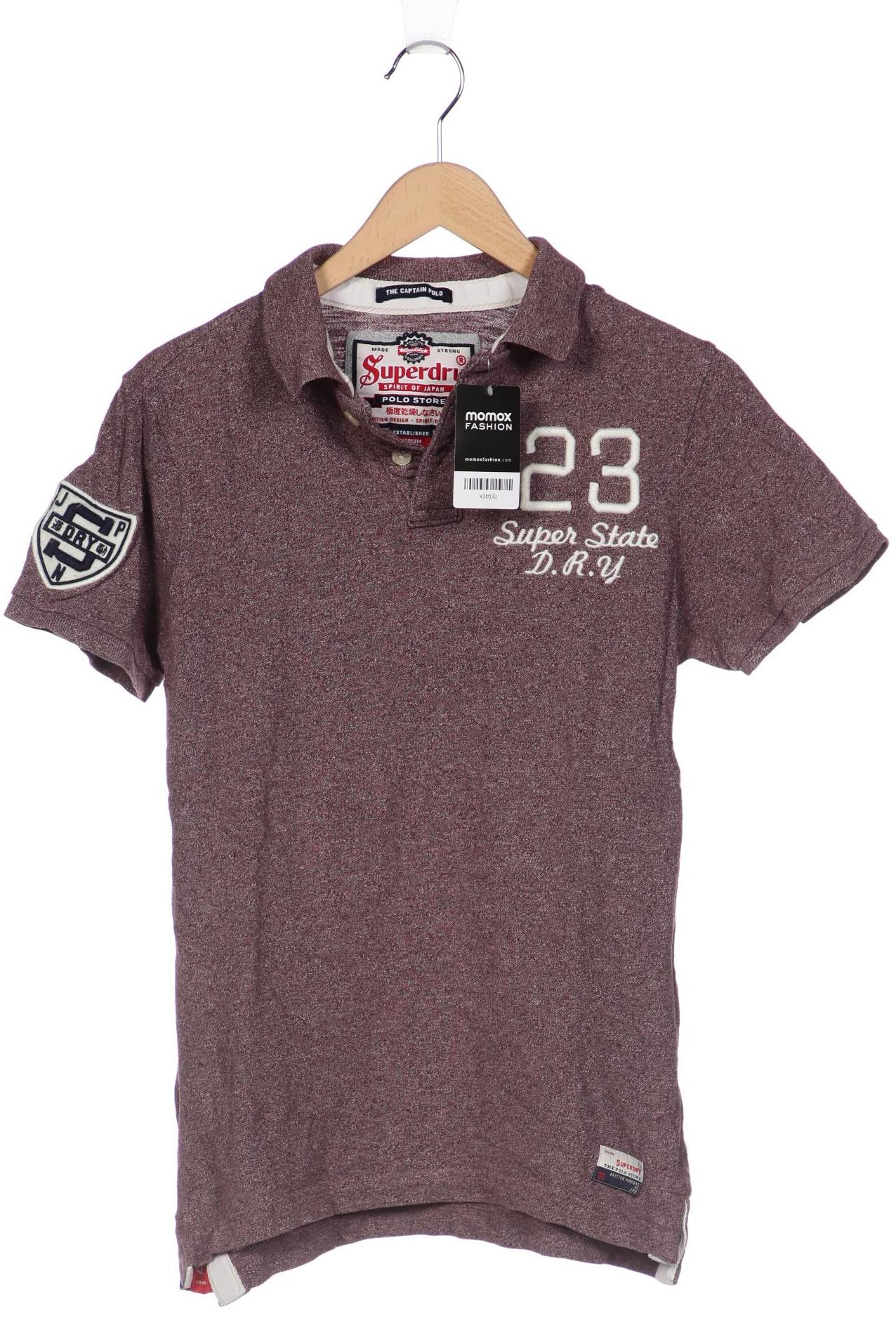 

Superdry Herren Poloshirt, bordeaux