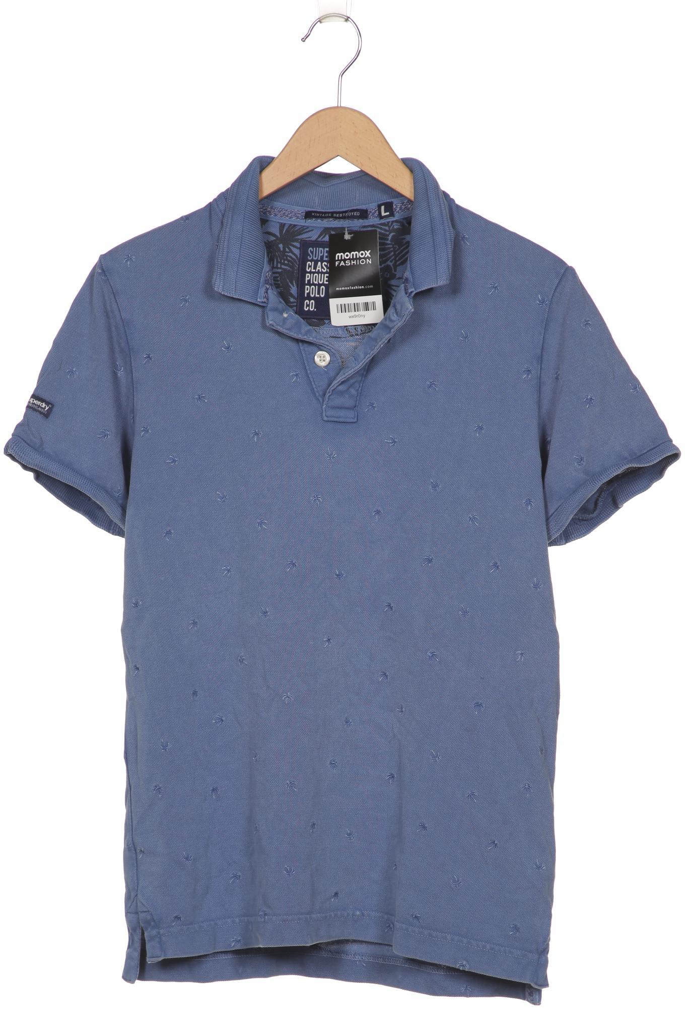 

Superdry Herren Poloshirt, blau