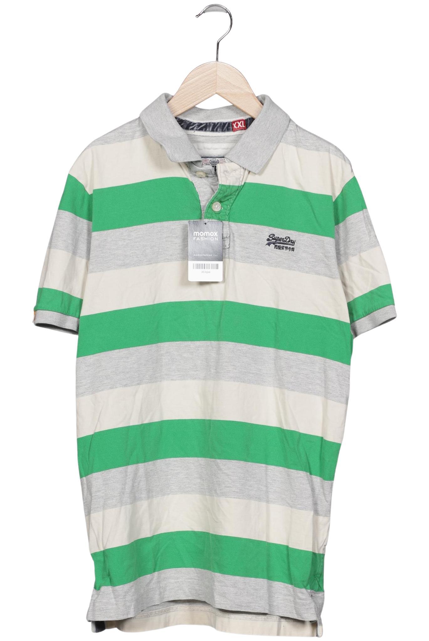 

Superdry Herren Poloshirt, grün, Gr. 56