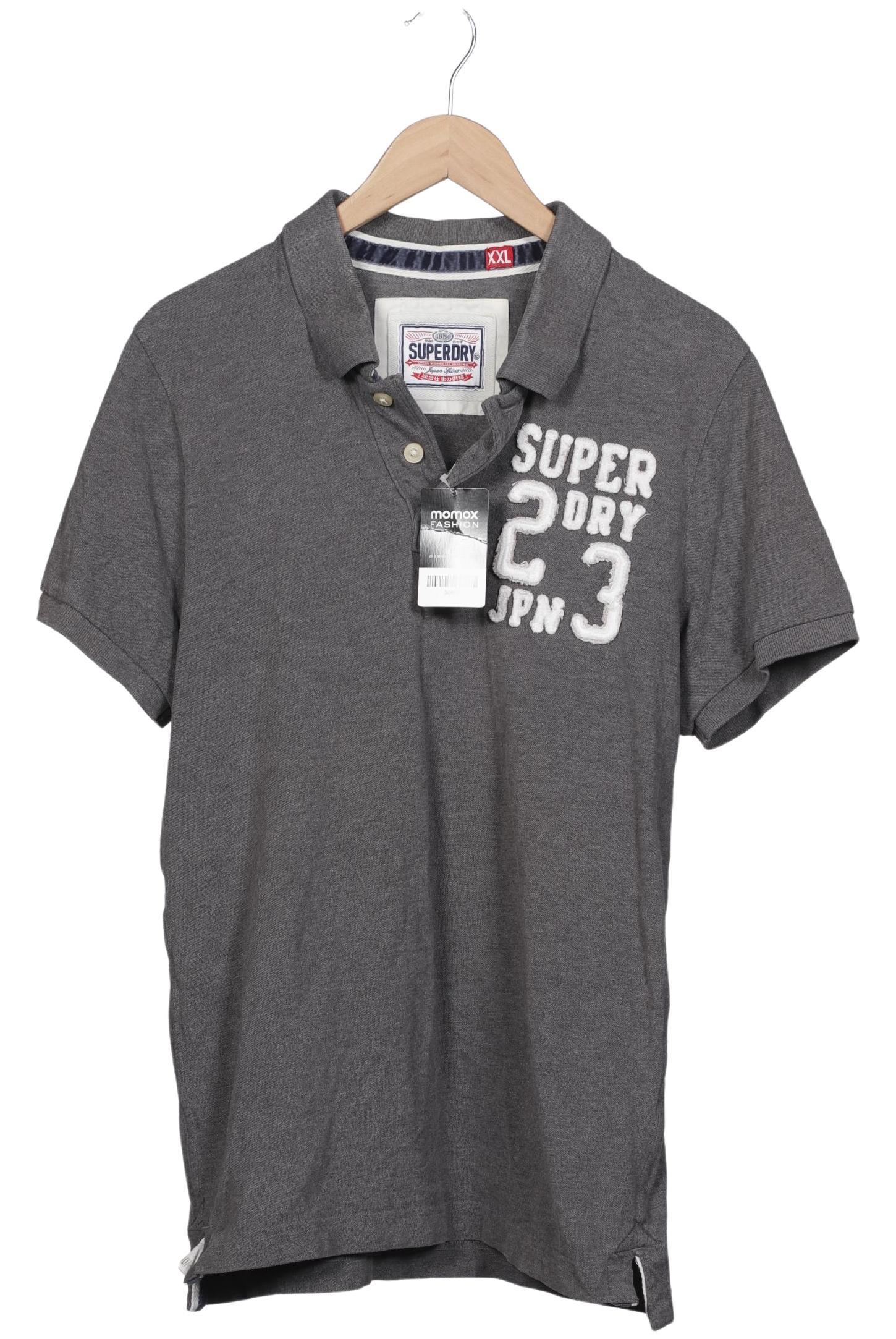 

Superdry Herren Poloshirt, grau, Gr. 56