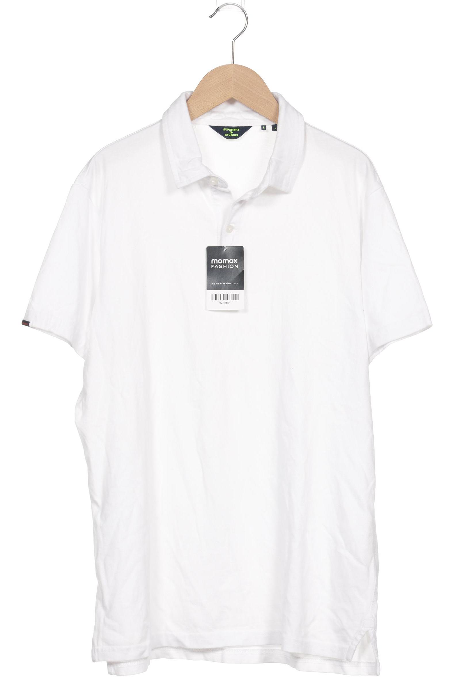 

Superdry Herren Poloshirt, weiß, Gr. 52