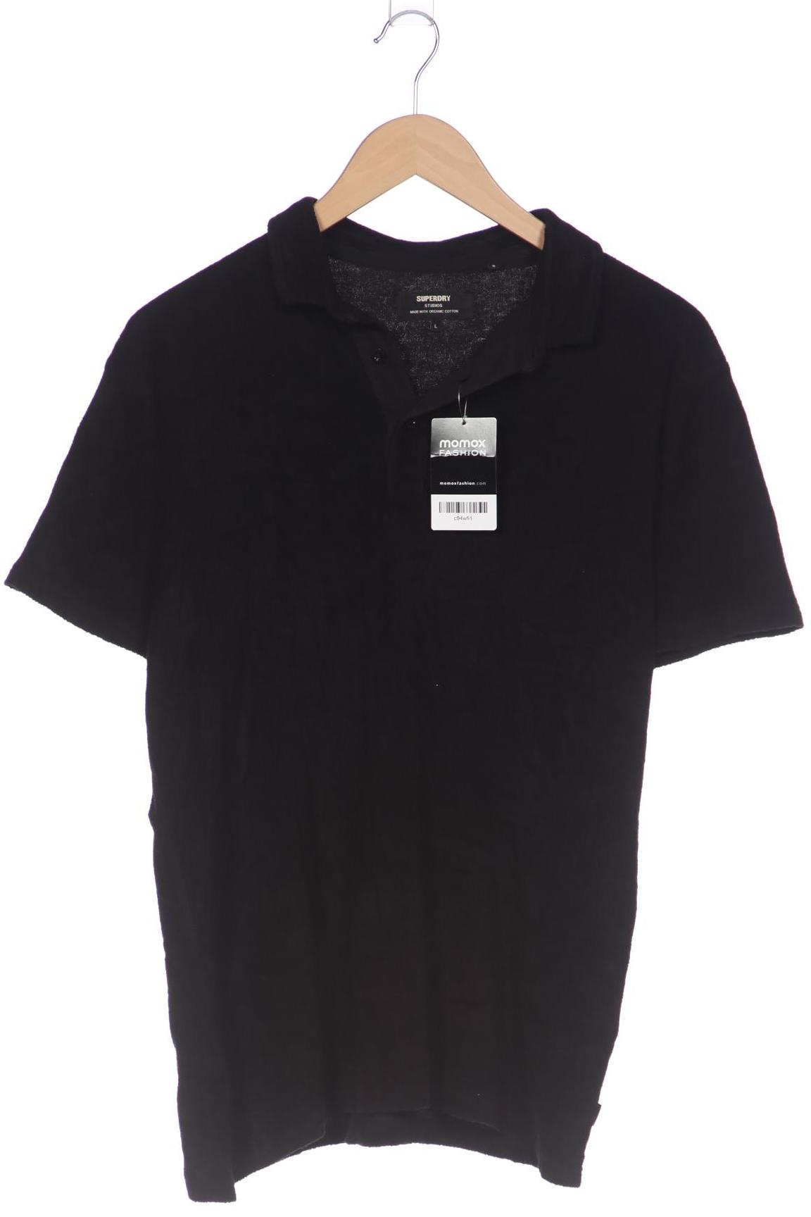 

Superdry Herren Poloshirt, schwarz, Gr. 52