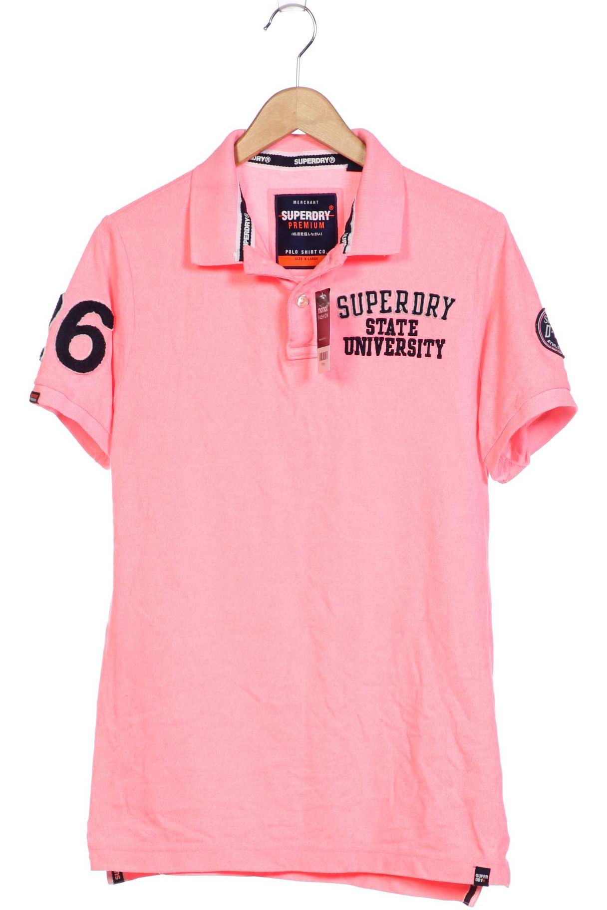 

Superdry Herren Poloshirt, pink, Gr. 54