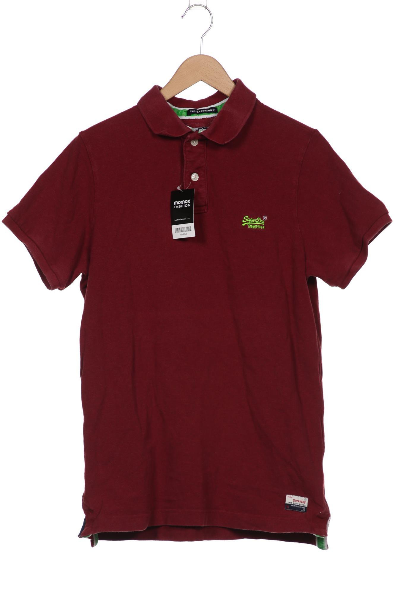 

Superdry Herren Poloshirt, bordeaux