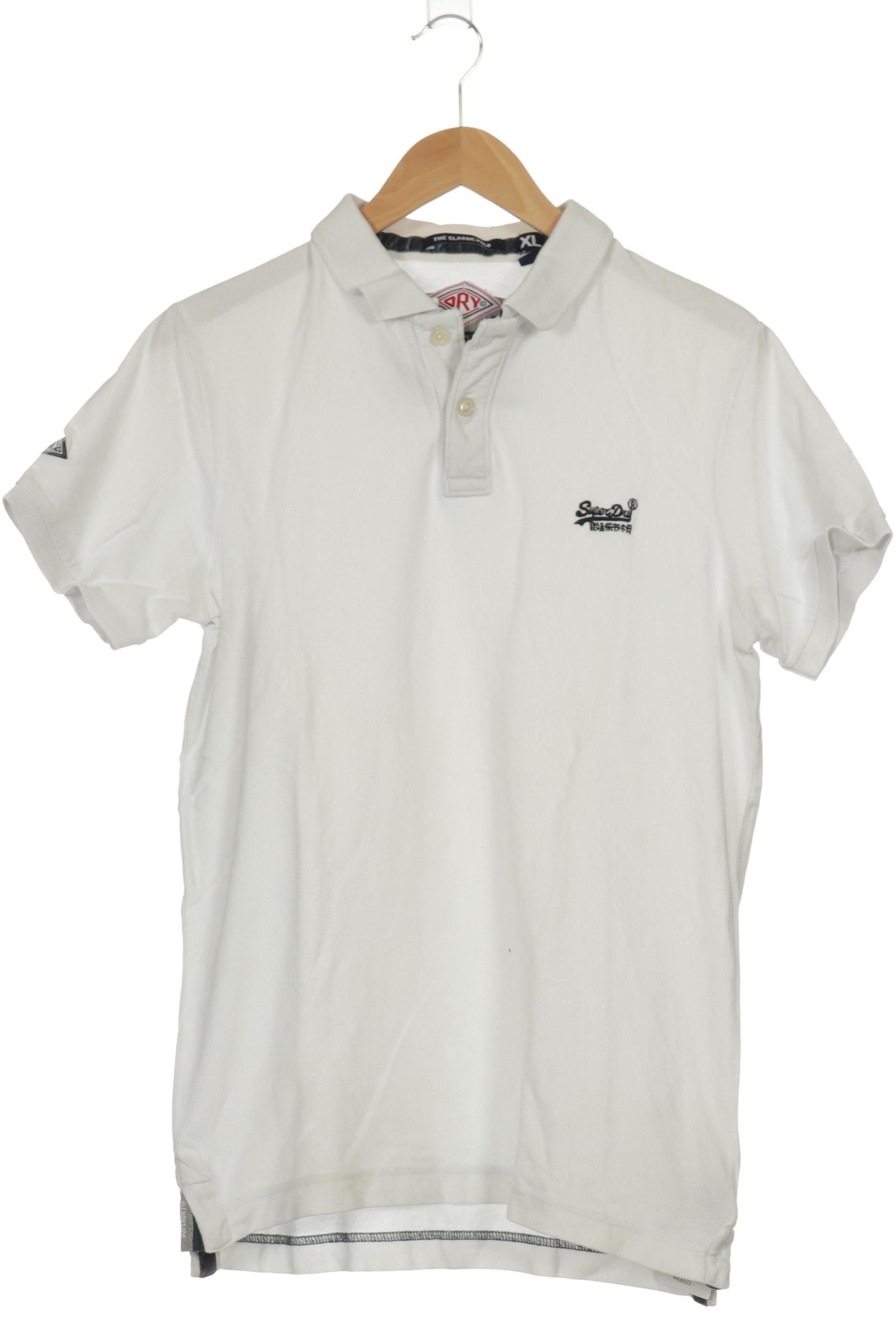 Thumbnail - Superdry Herren Poloshirt, weiß, Gr.