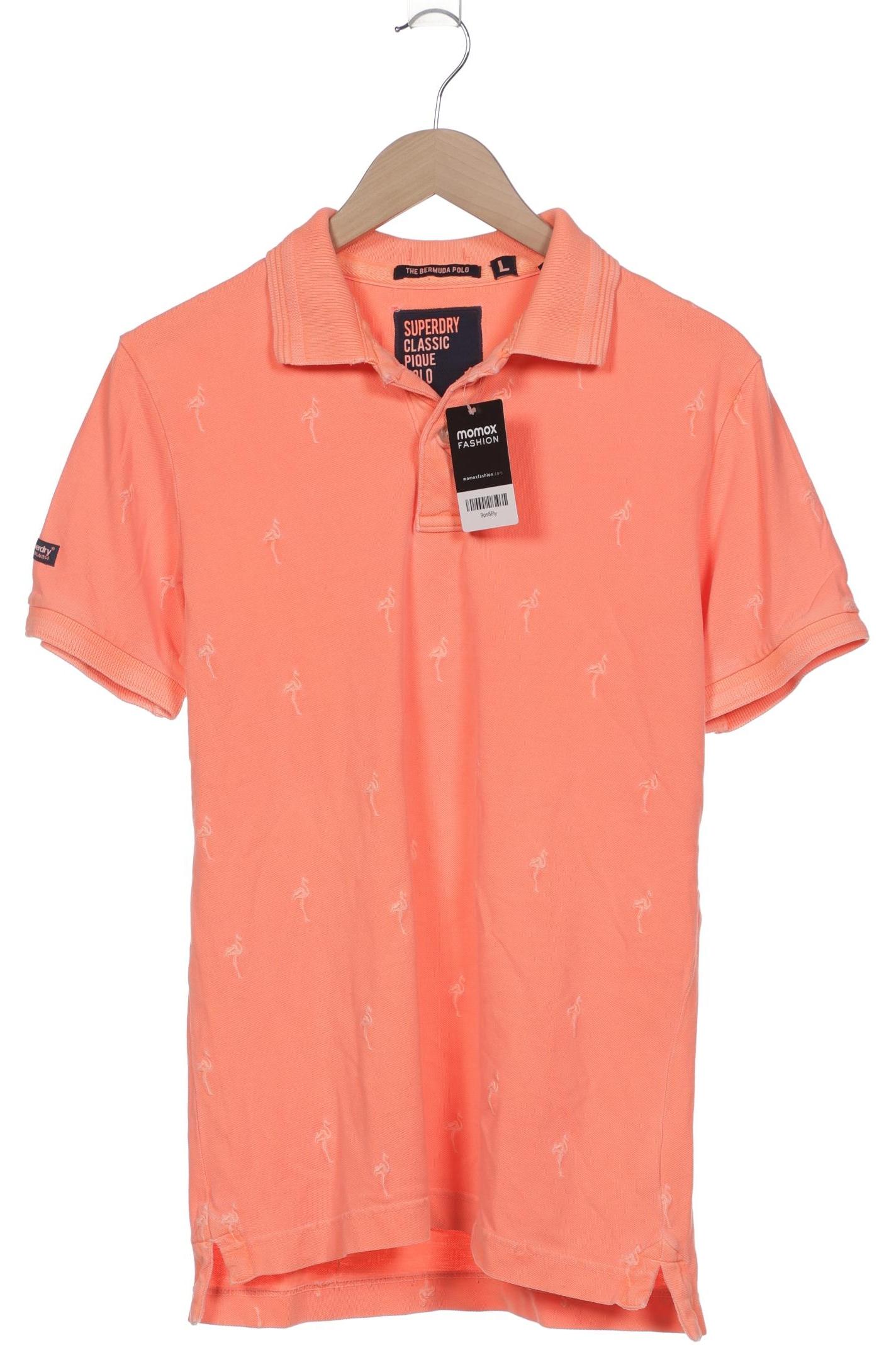 

Superdry Herren Poloshirt, orange, Gr. 52