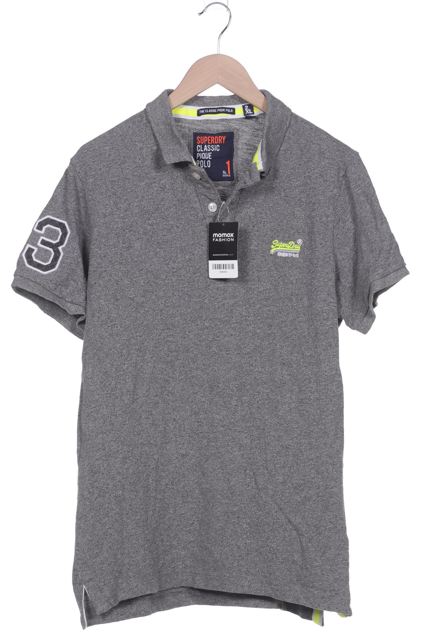 

Superdry Herren Poloshirt, grau, Gr. 56