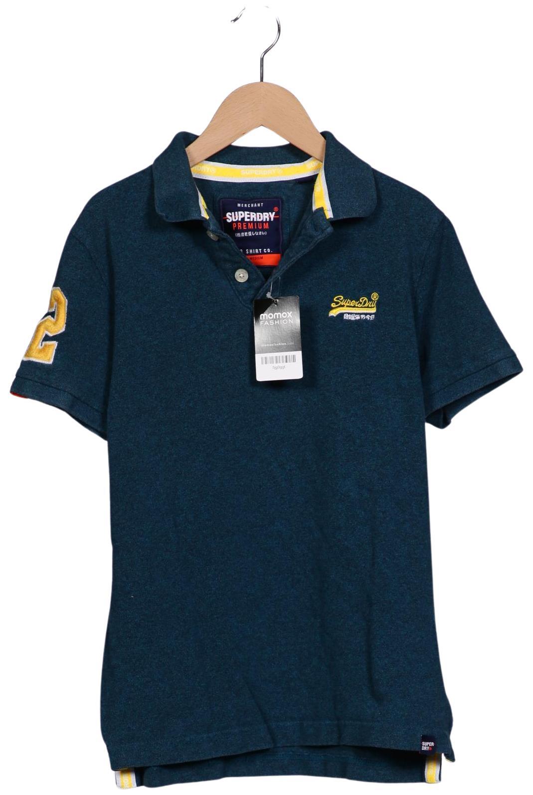 

Superdry Herren Poloshirt, türkis, Gr. 48