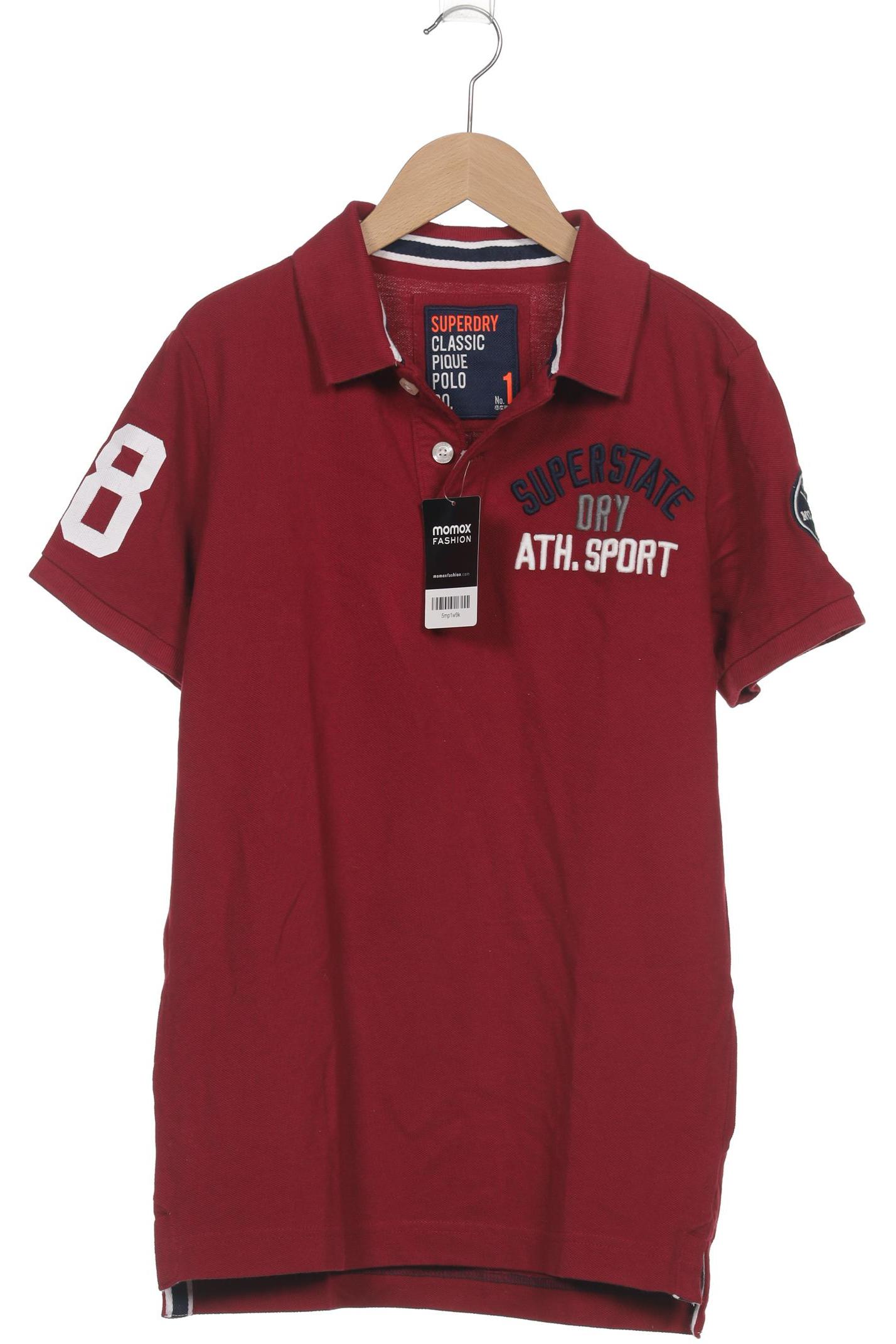 

Superdry Herren Poloshirt, bordeaux, Gr. 46