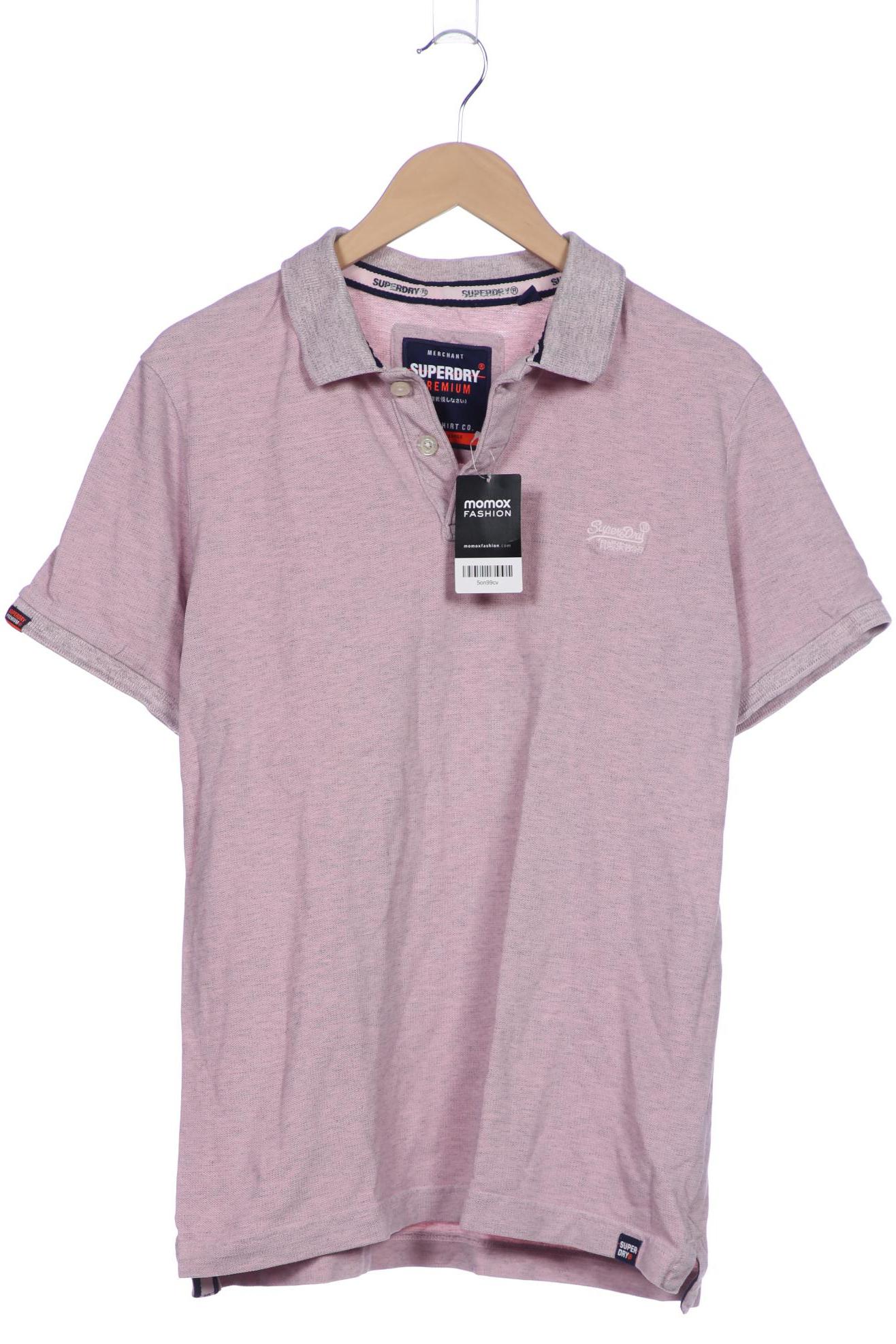 

Superdry Herren Poloshirt, pink, Gr. 56