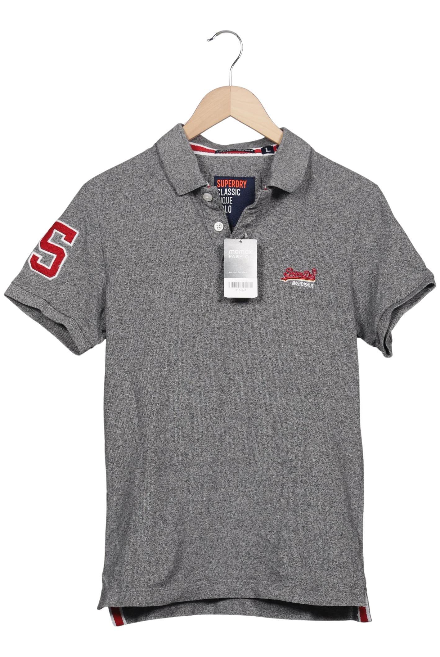 

Superdry Herren Poloshirt, grau, Gr. 52