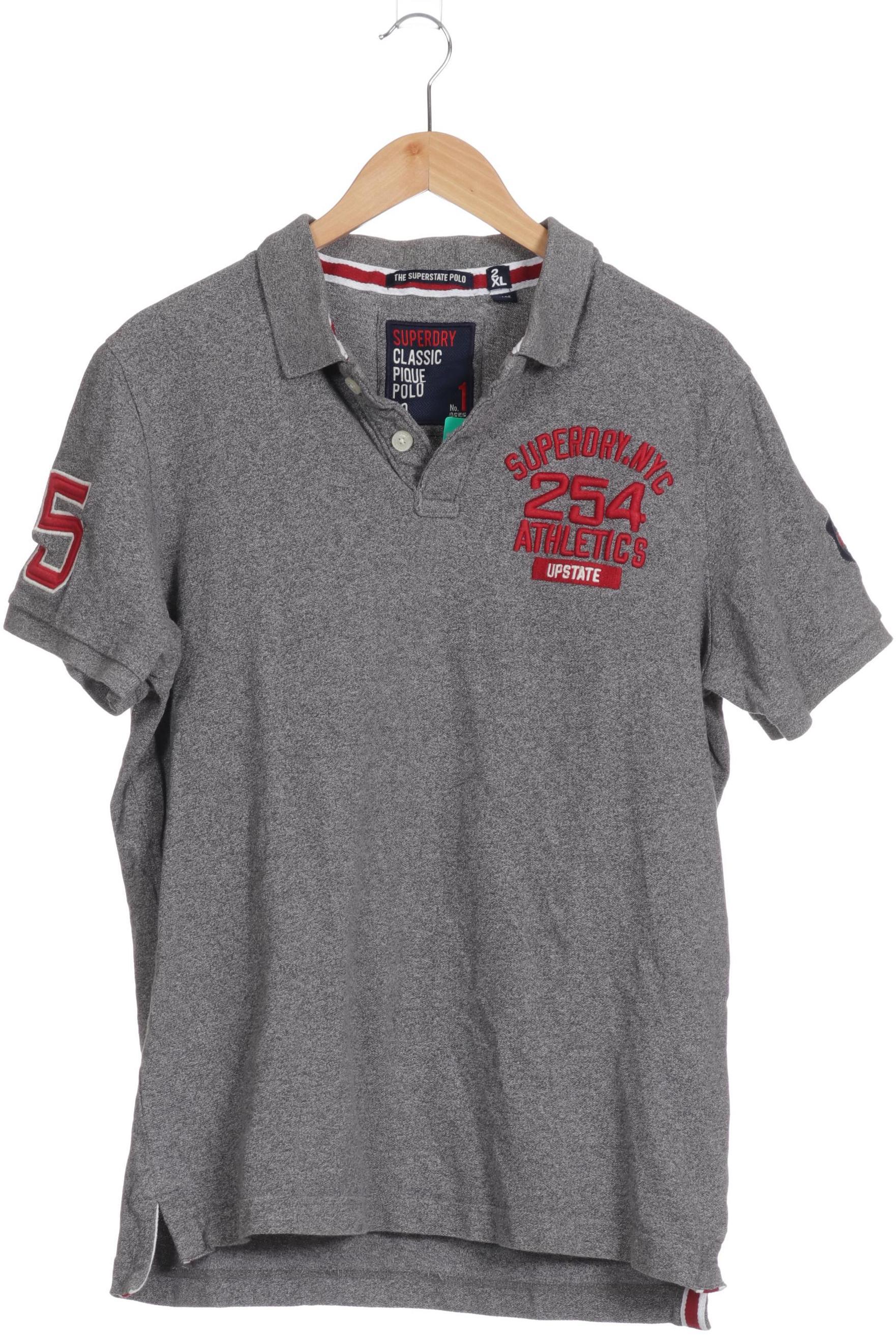 

Superdry Herren Poloshirt, grau, Gr.