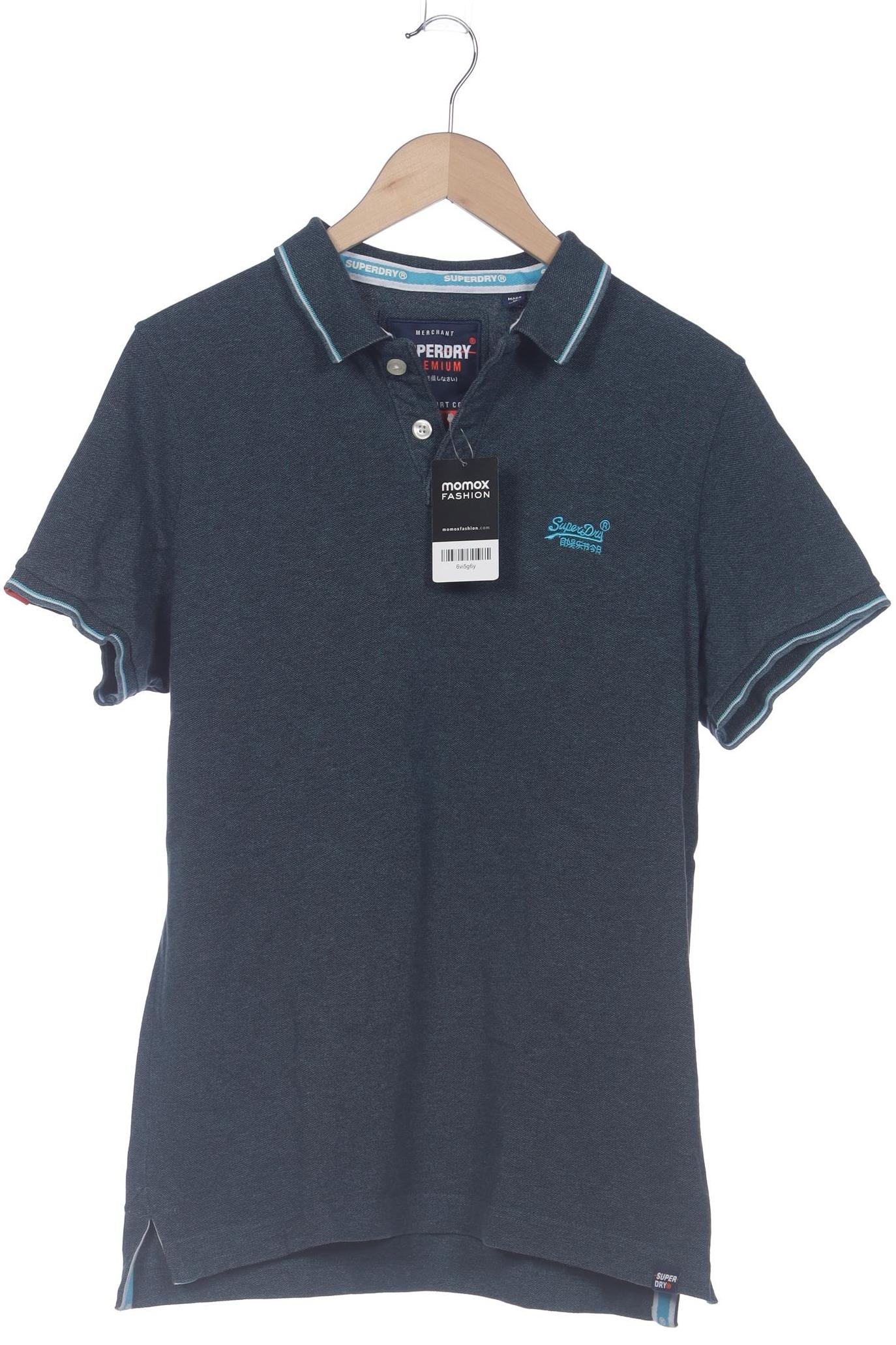 

Superdry Herren Poloshirt, türkis, Gr. 54