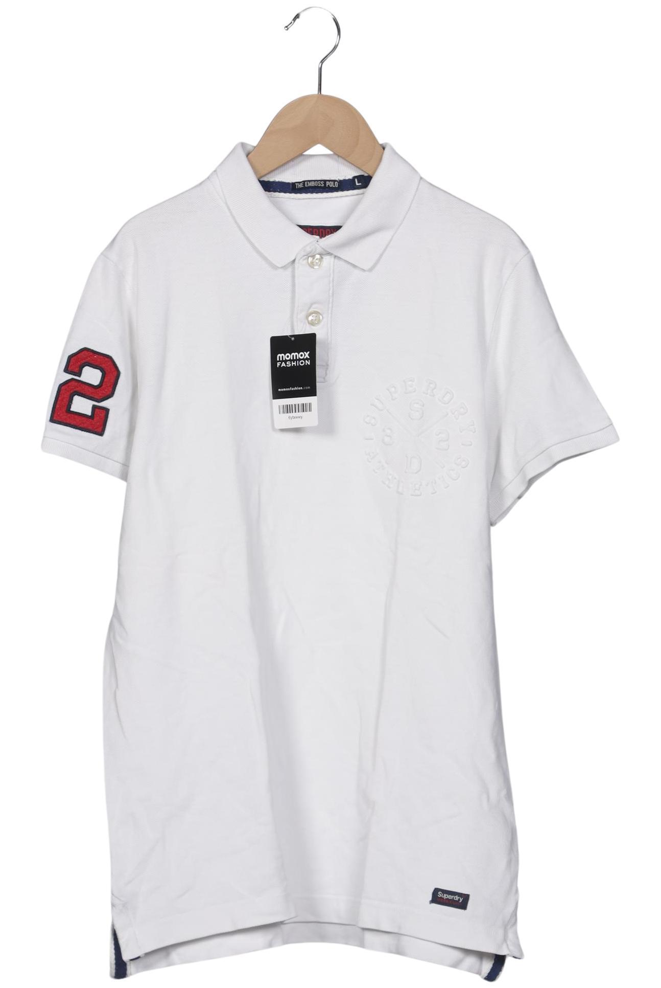 

Superdry Herren Poloshirt, weiß, Gr. 52