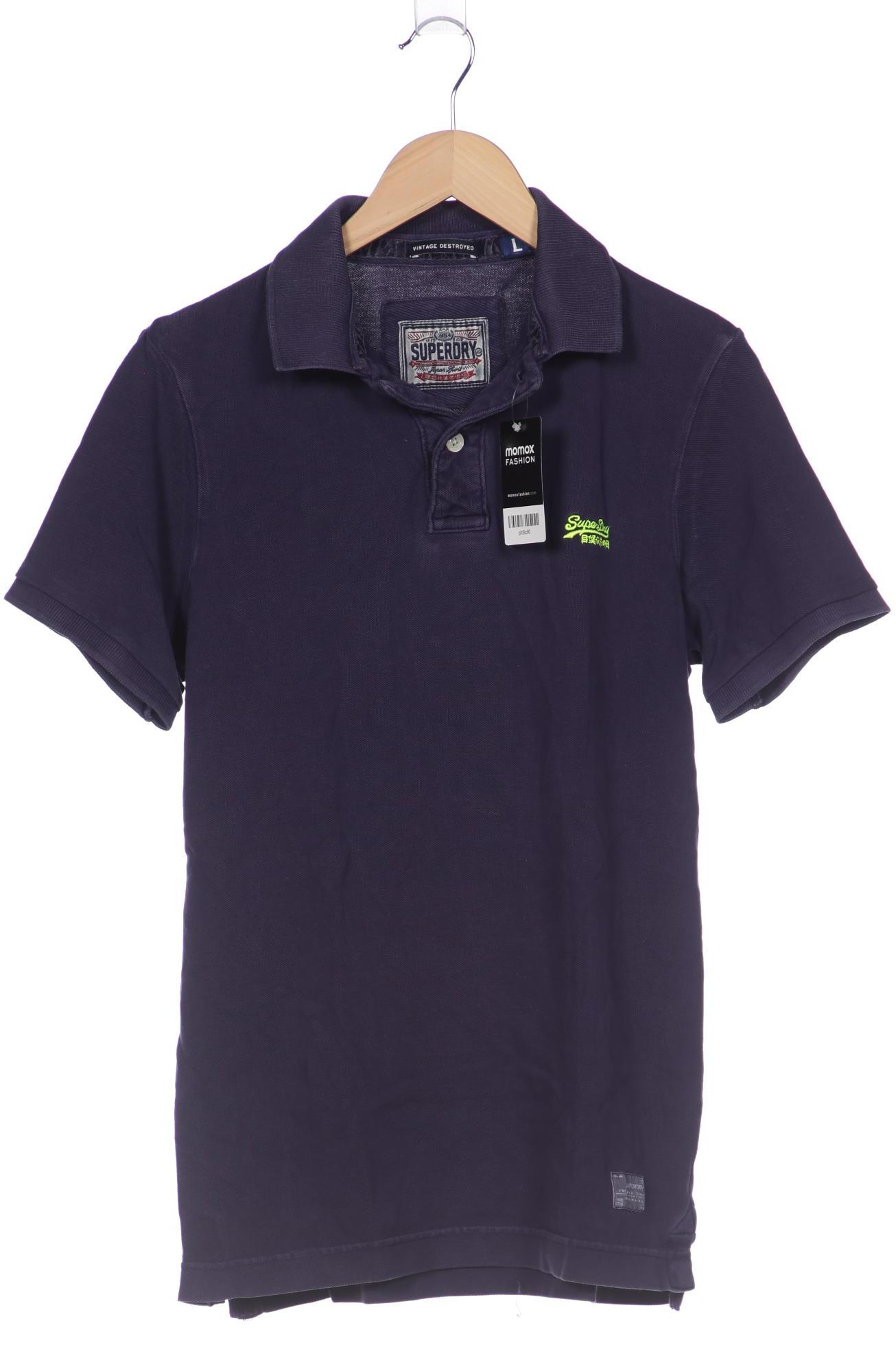 

Superdry Herren Poloshirt, flieder, Gr. 52