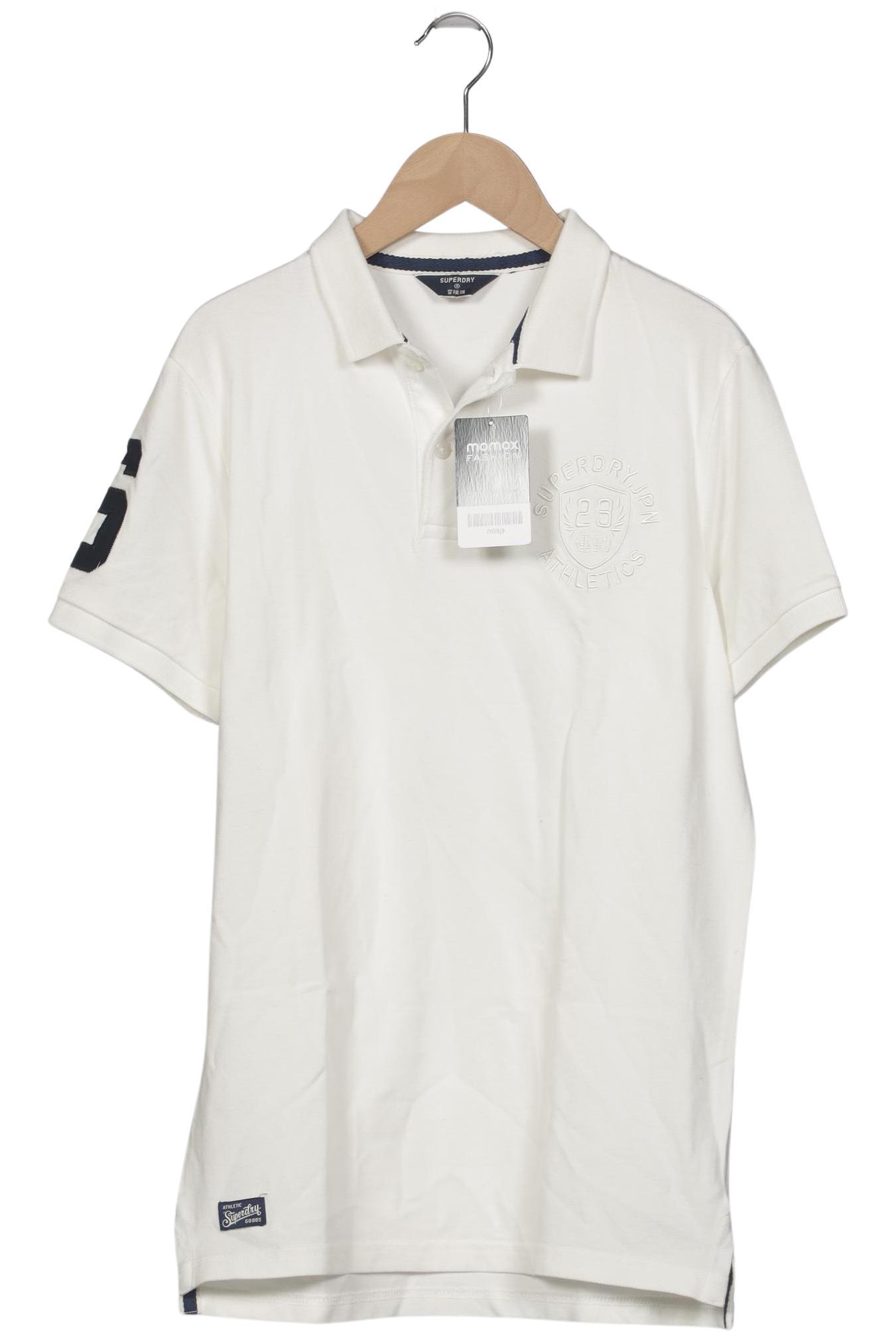 

Superdry Herren Poloshirt, weiß, Gr. 48