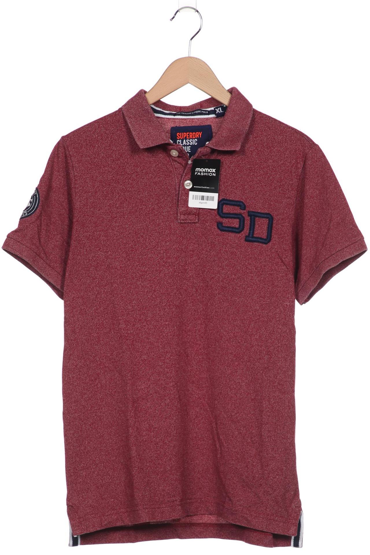 

Superdry Herren Poloshirt, bordeaux